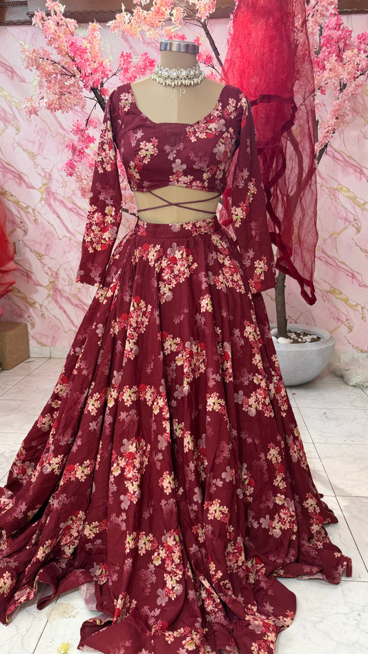 Beautiful flairy lehenga 461
