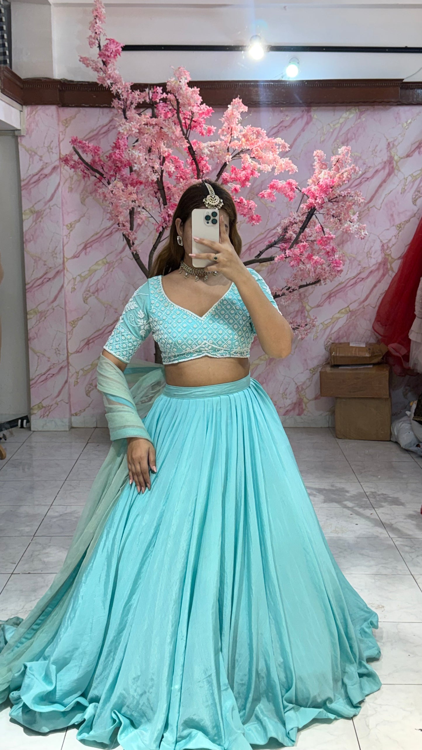 Beautiful flairy lehenga 409