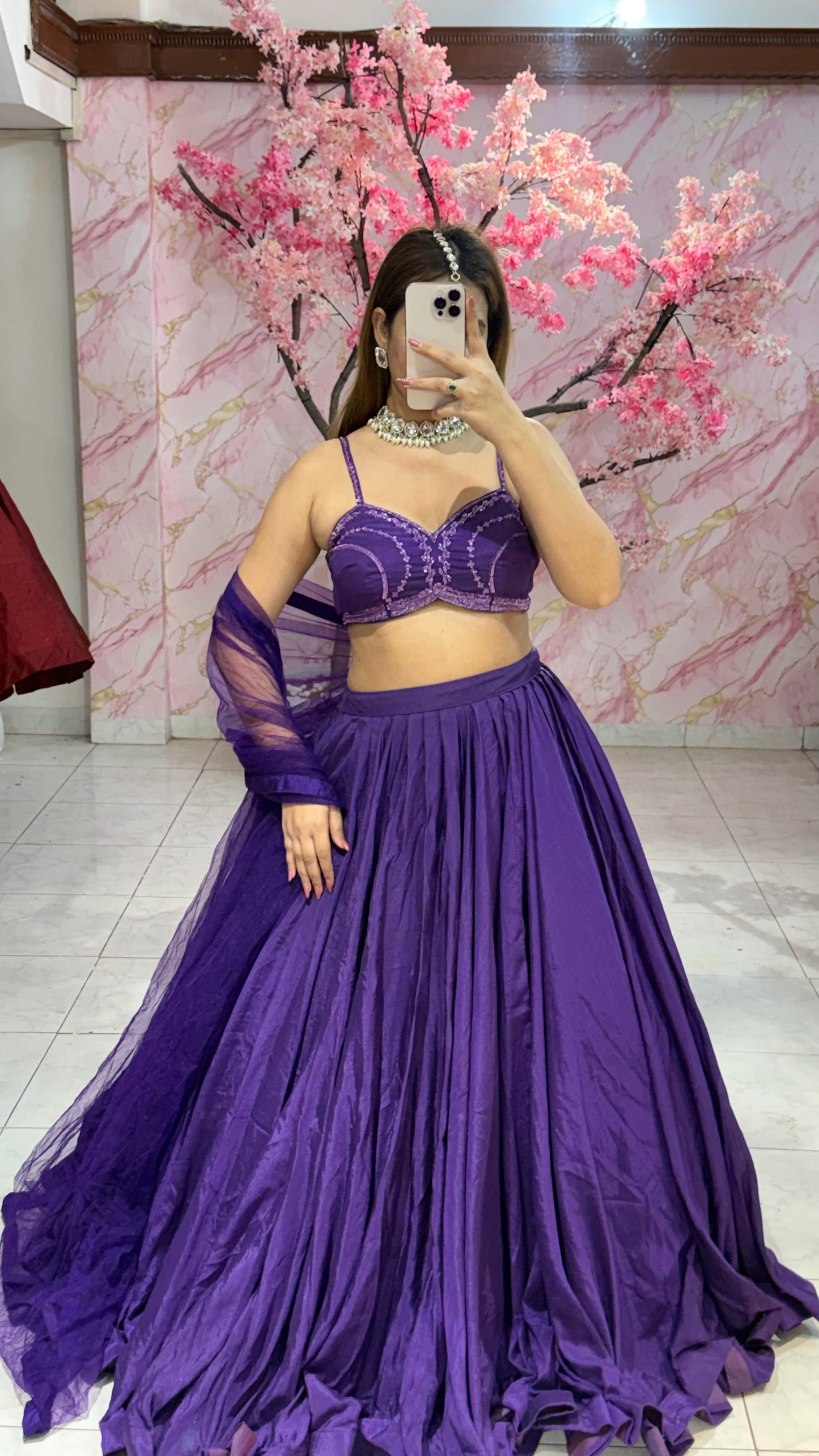 Beautiful flairy lehenga 442