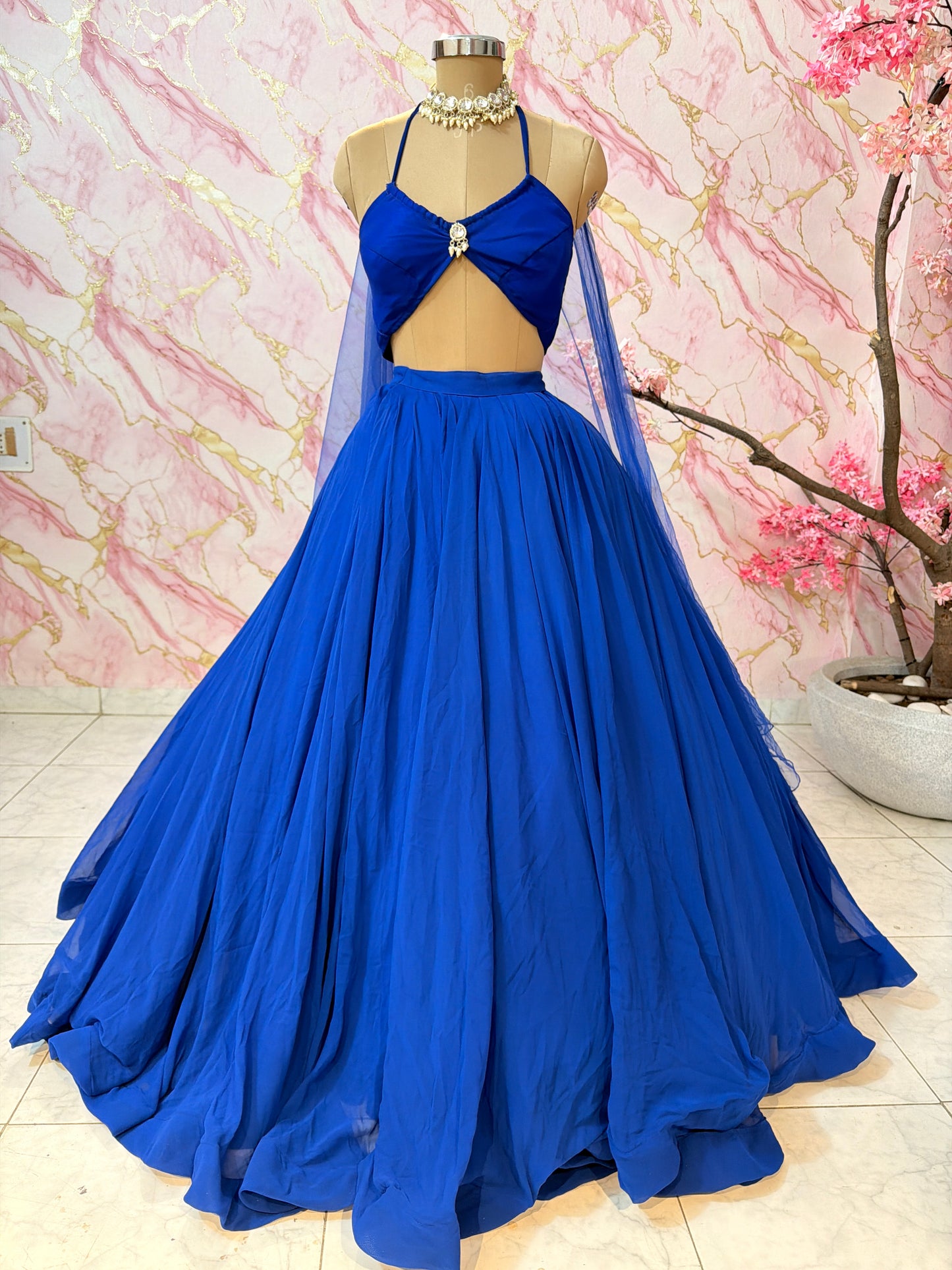 Embellished wedding lehenga 4108