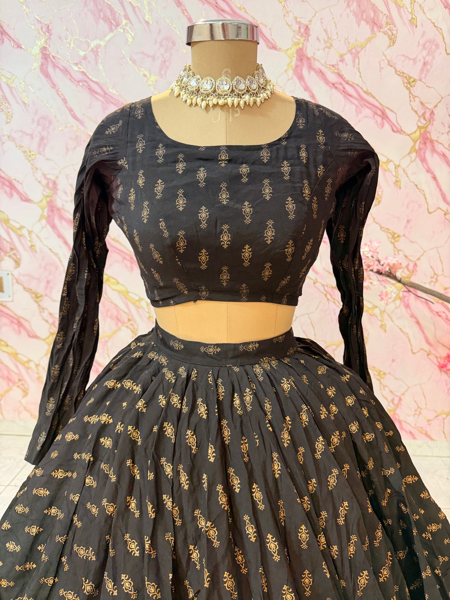 Embellished wedding lehenga 4127