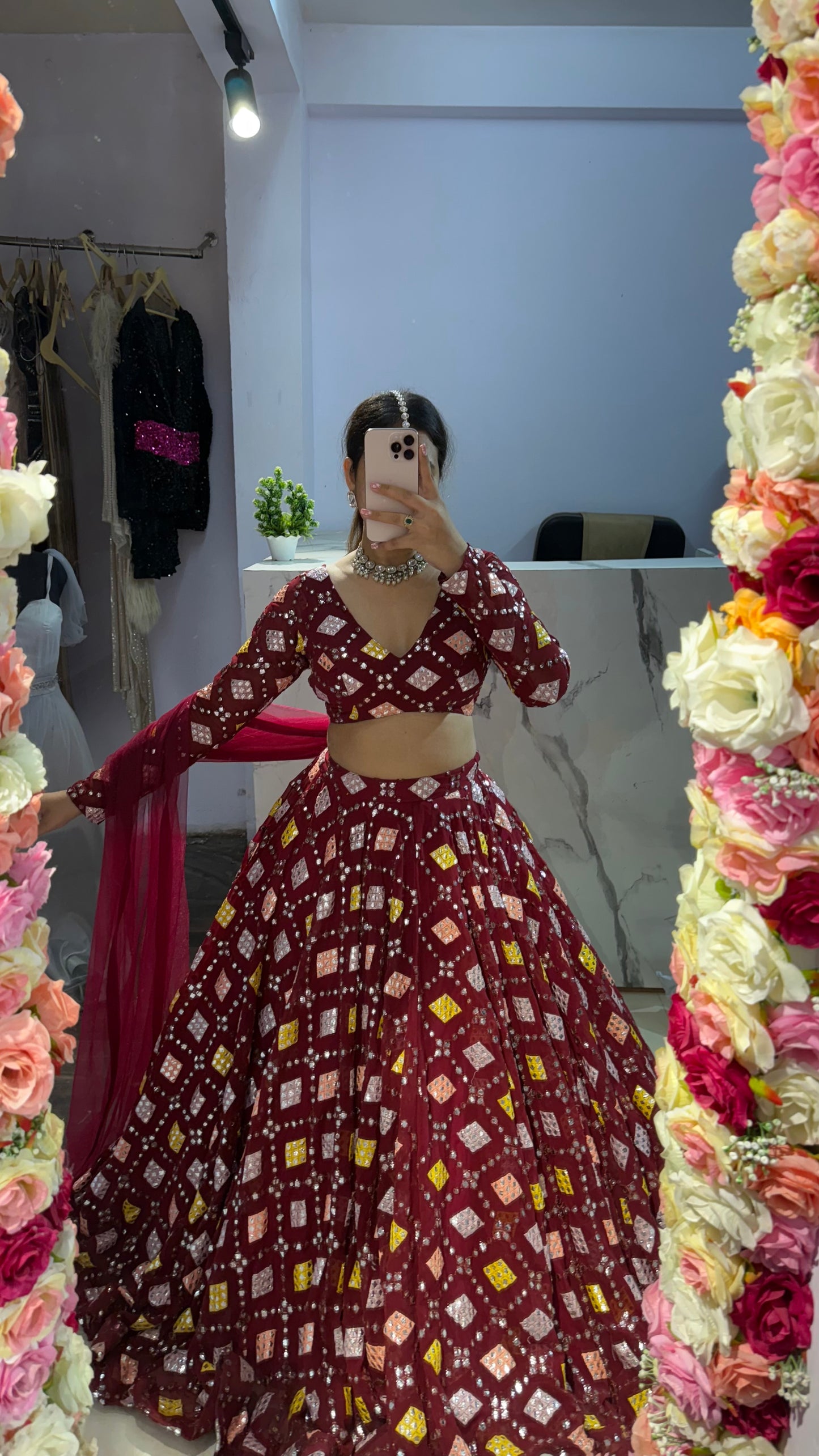 Beautiful flairy lehenga 273