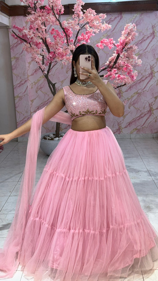 Beautiful flairy lehenga 334