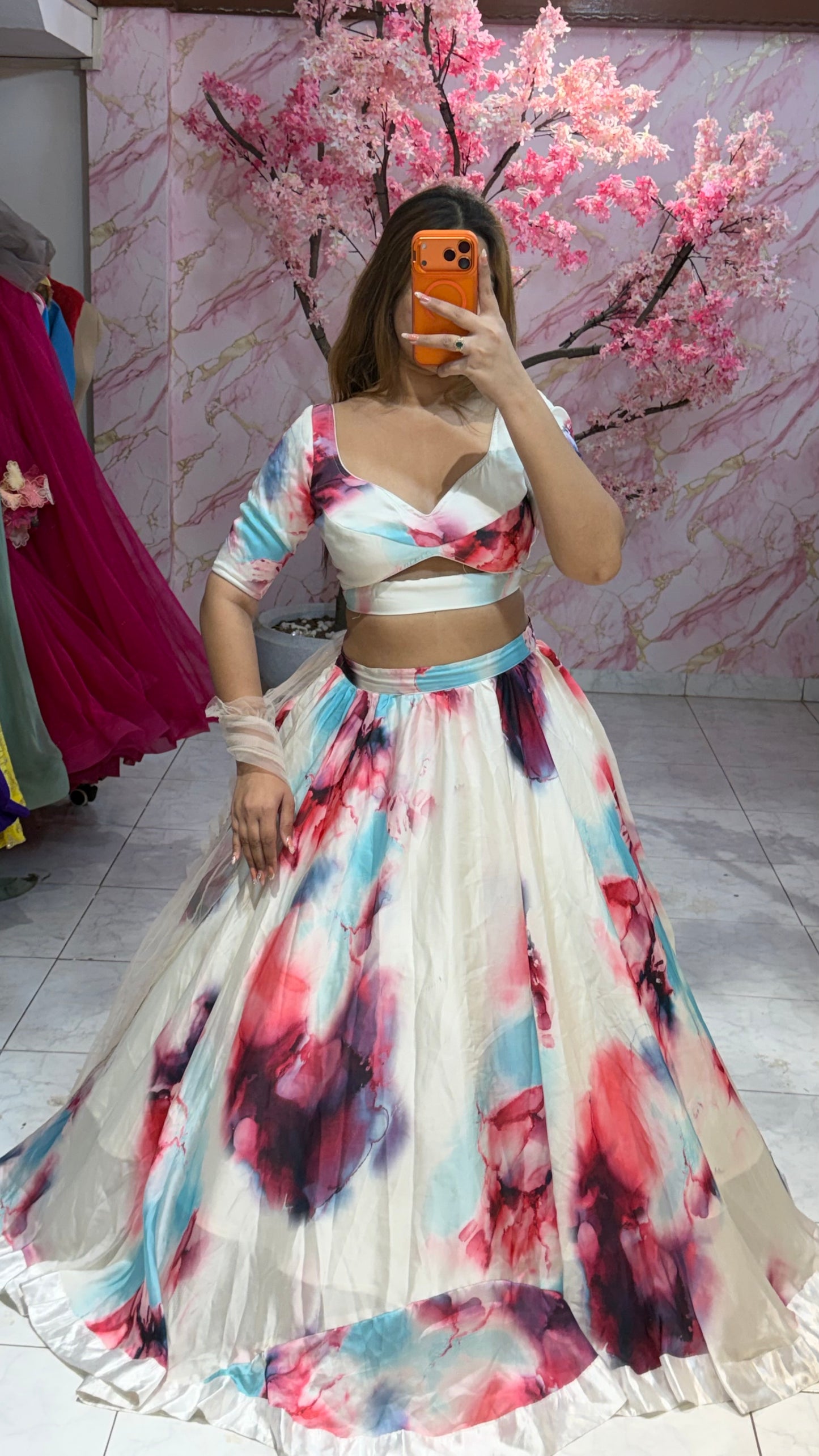 Beautiful flairy lehenga 470