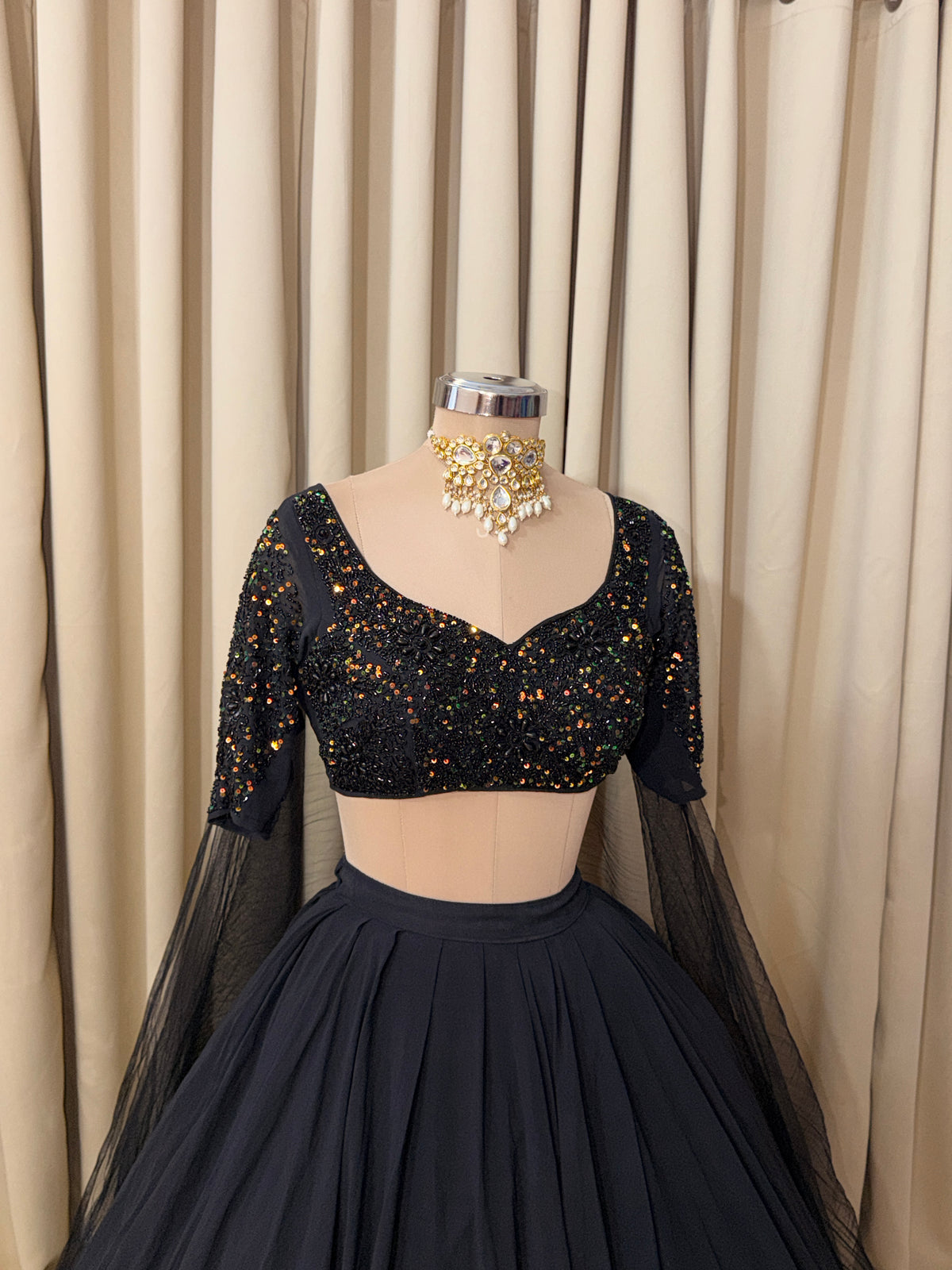 Embellished lehenga 4345