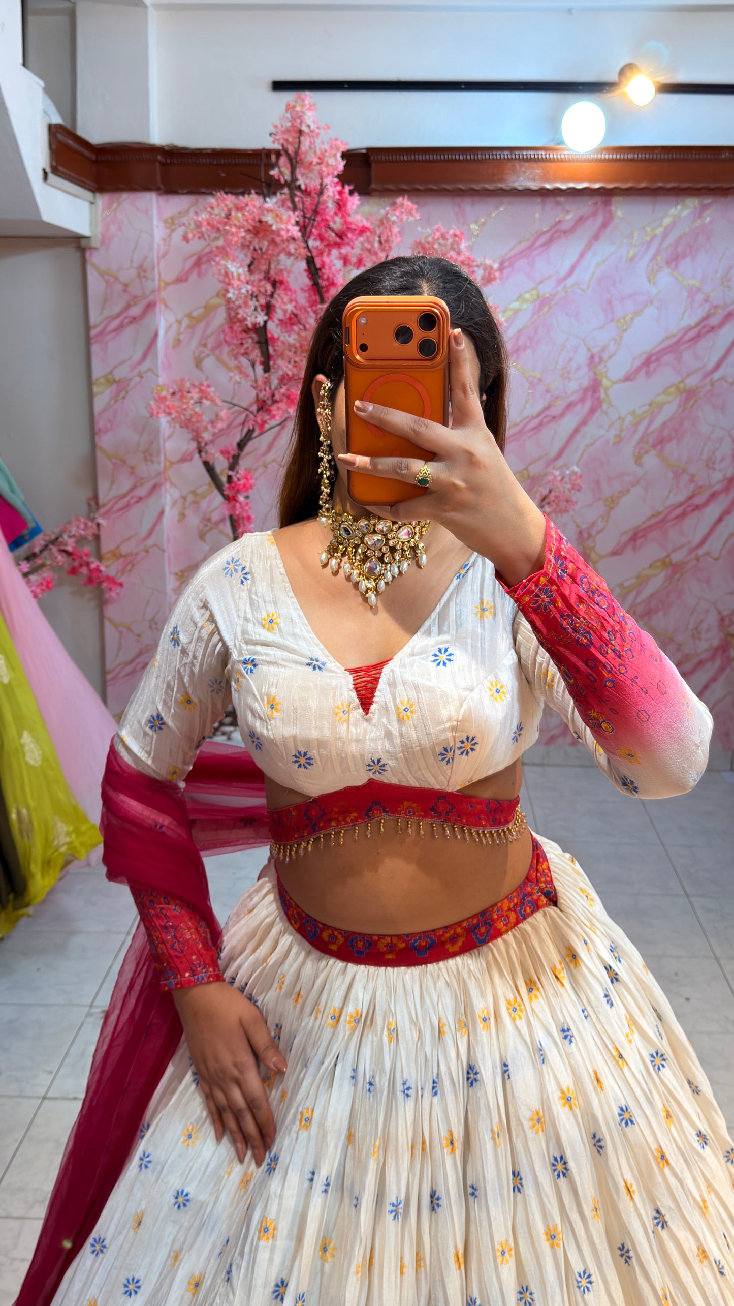 Embellished wedding lehenga 4082