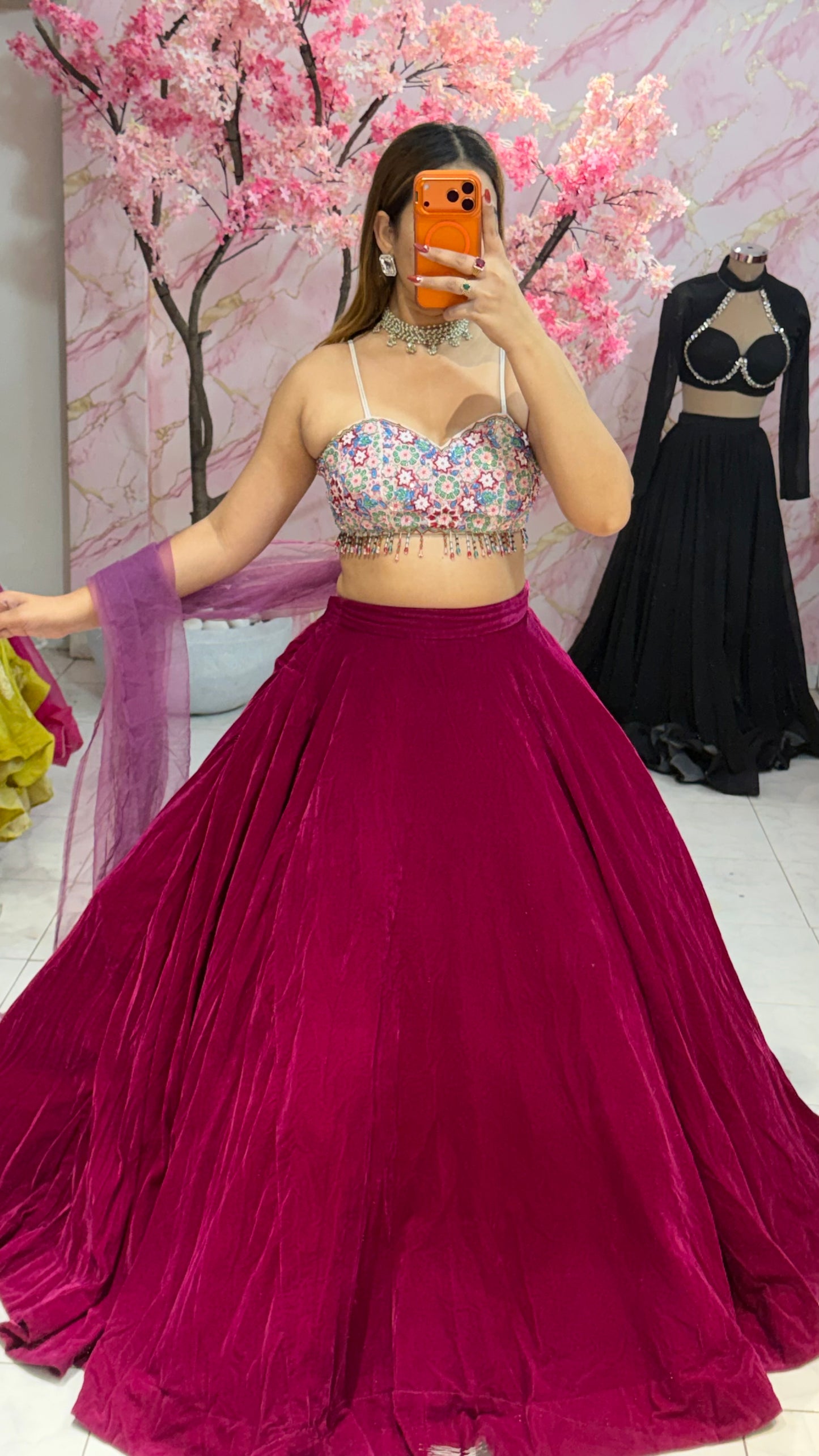 Beautiful flairy lehenga 518