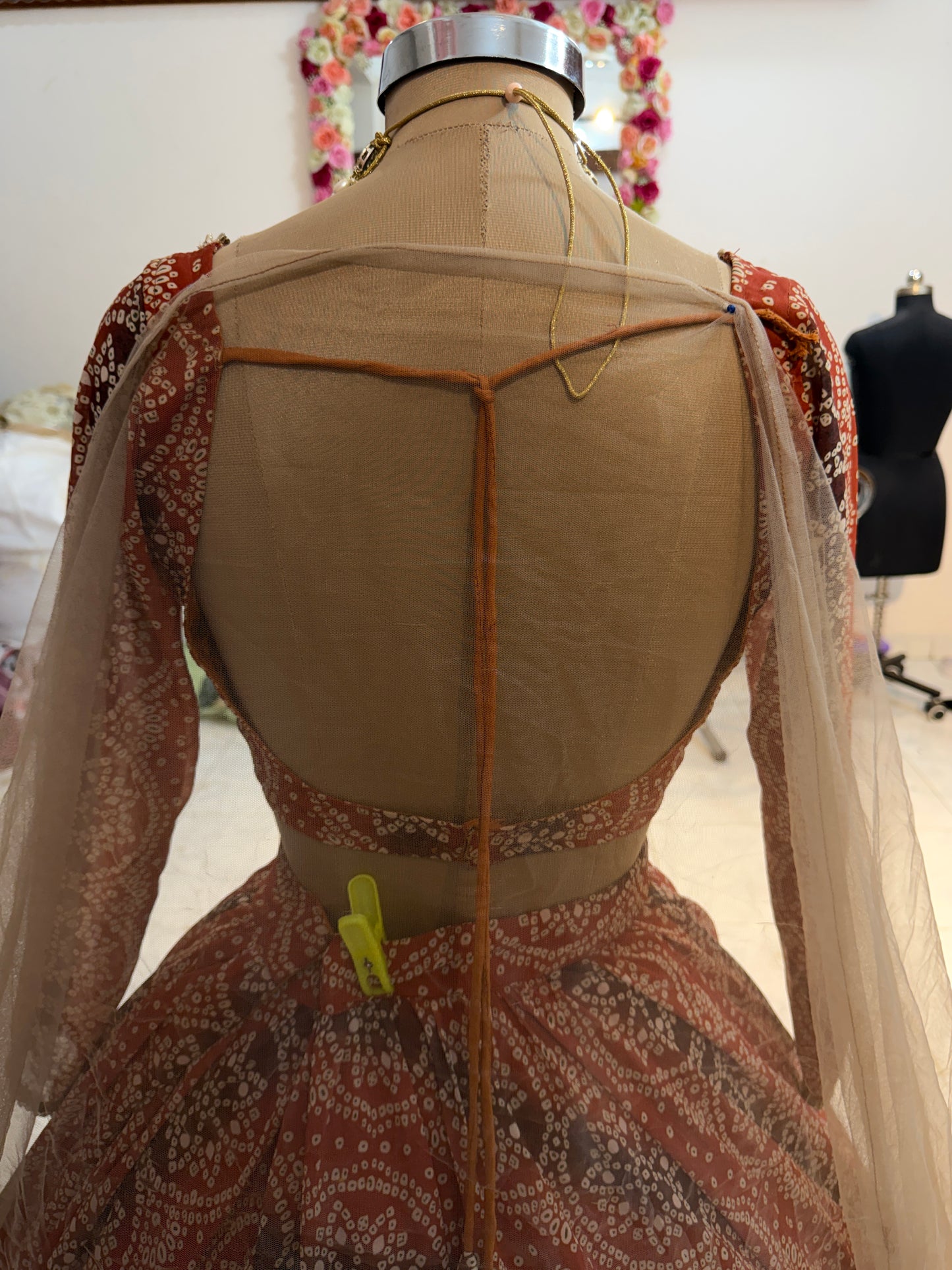 Embellished wedding lehenga 4099