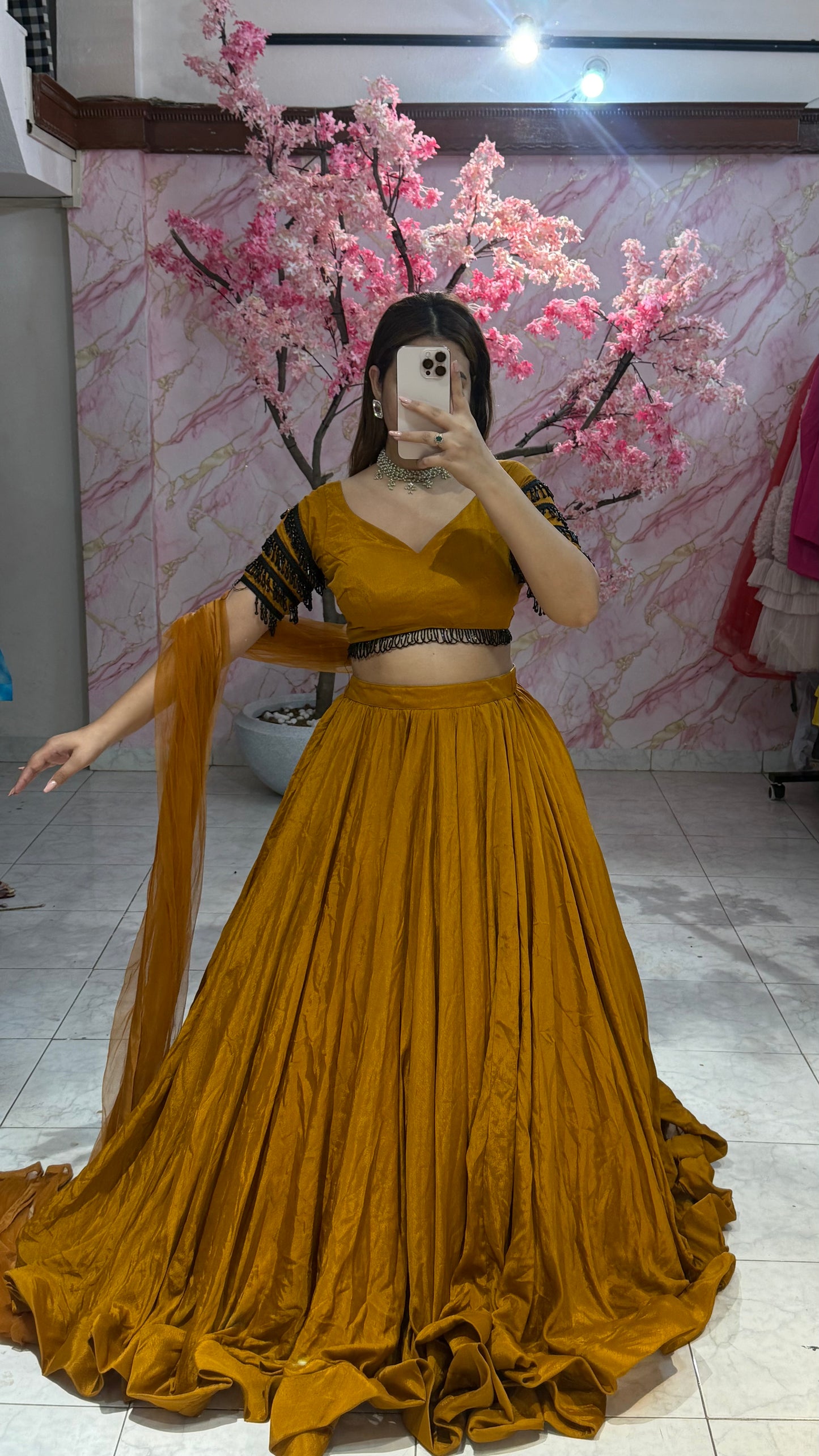 Beautiful flairy lehenga 412