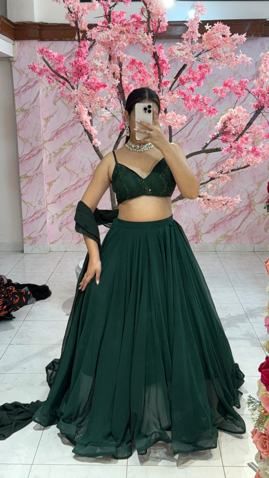 Beautiful flairy lehenga 336