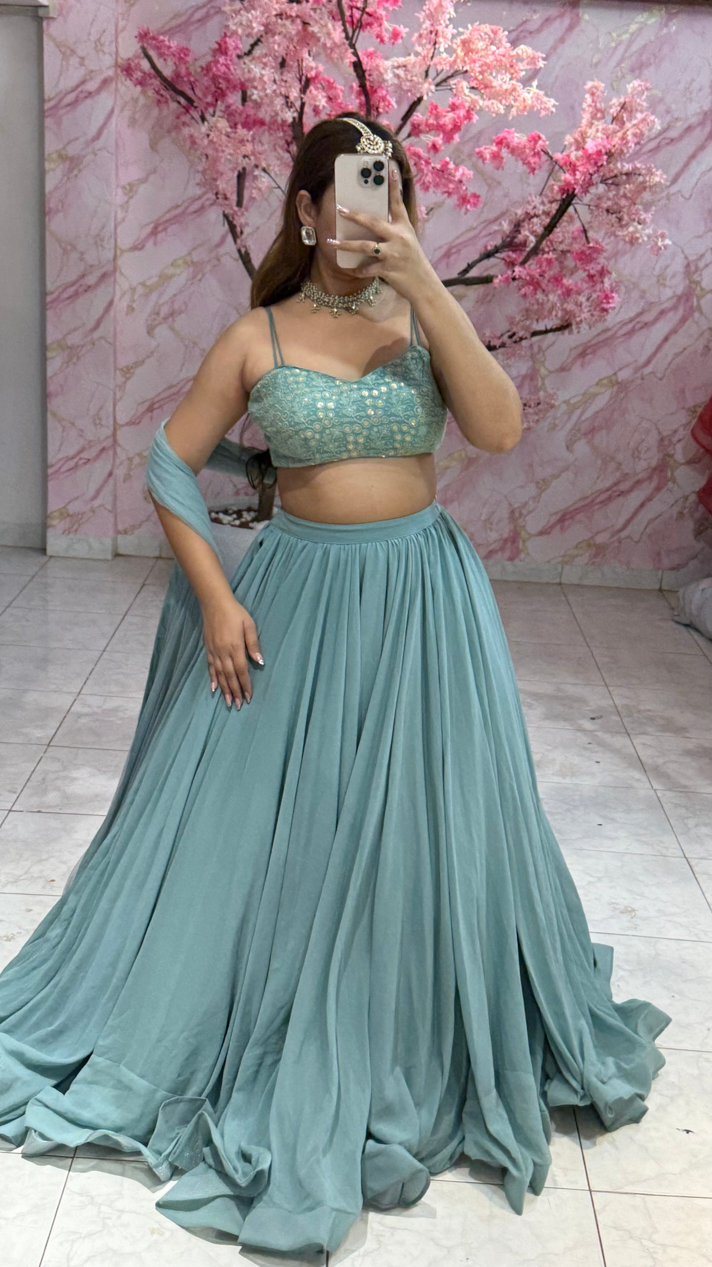 Beautiful flairy lehenga 427