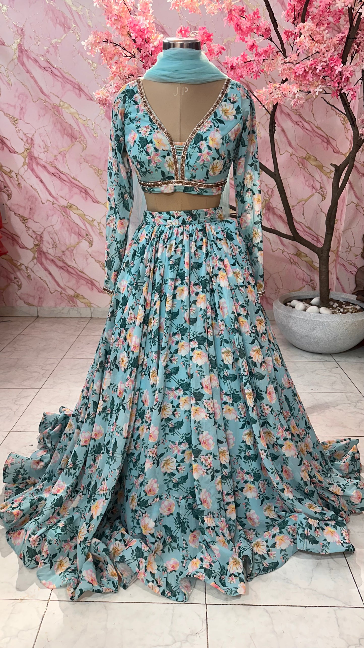 Beautiful flairy lehenga 487