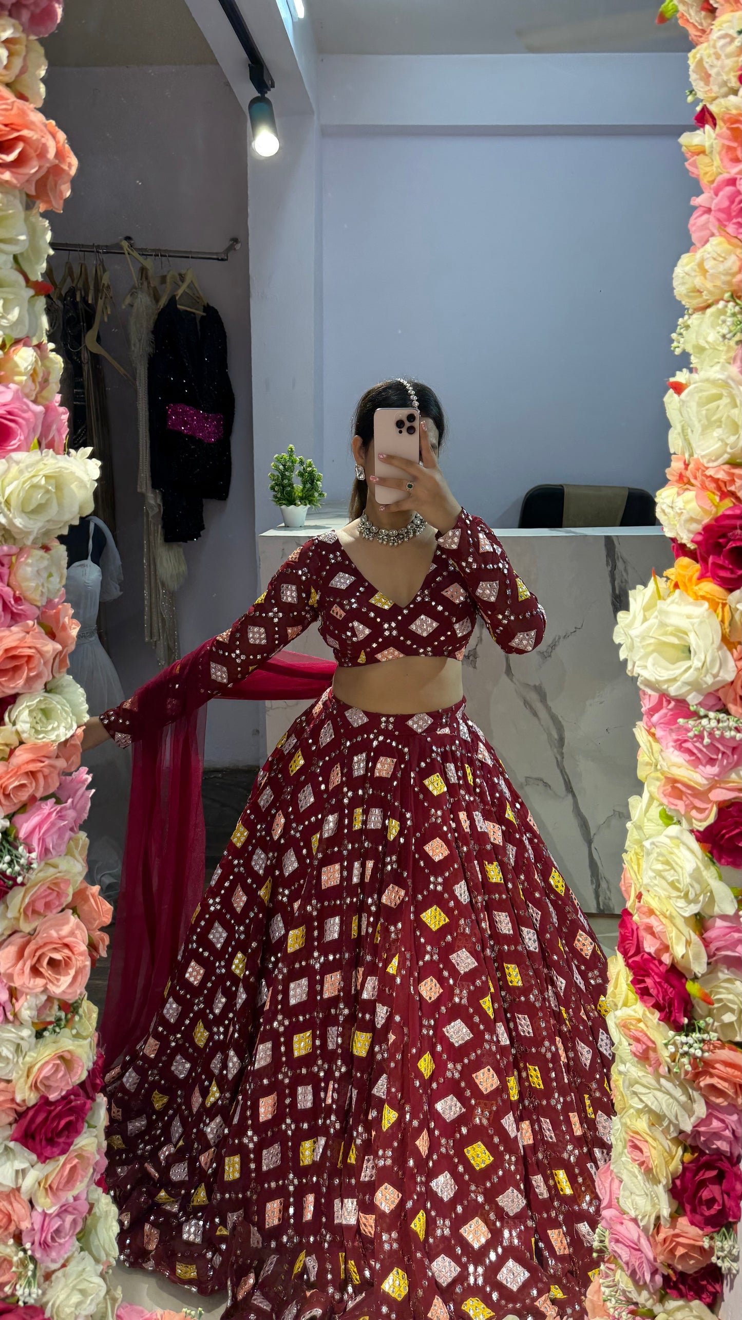 Beautiful flairy lehenga 273