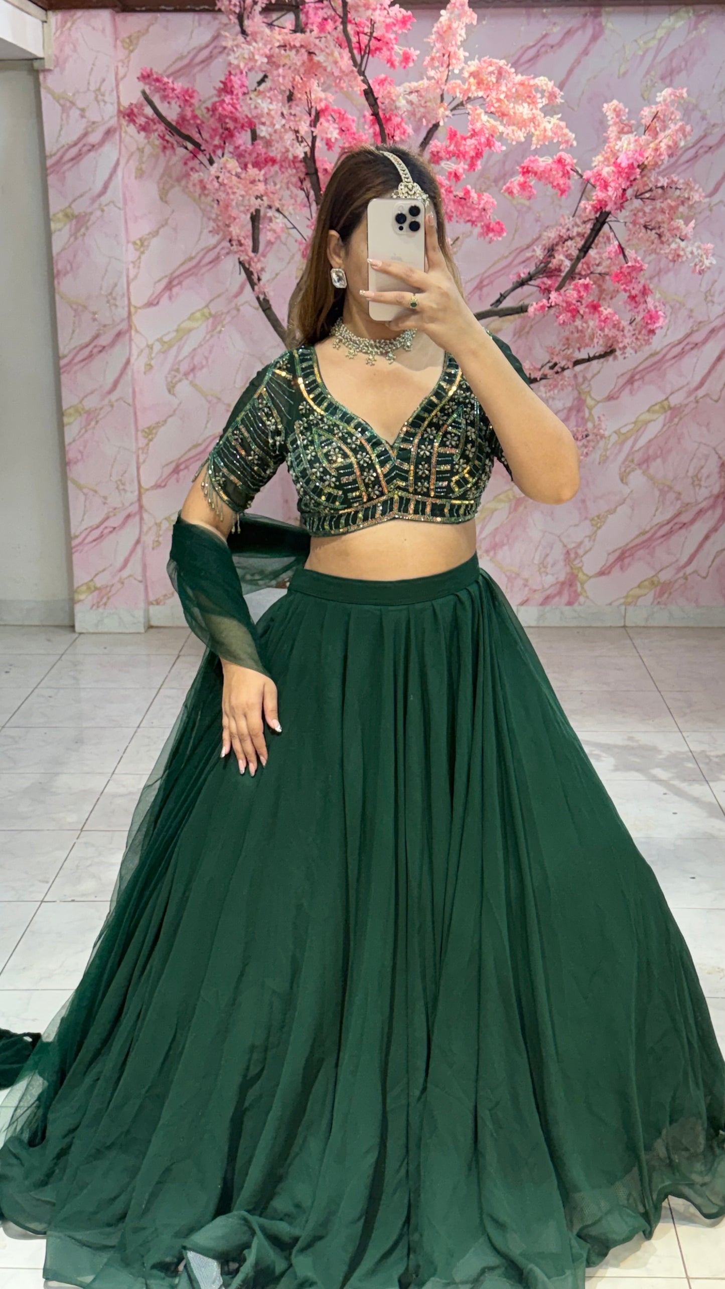 Beautiful flairy lehenga 436