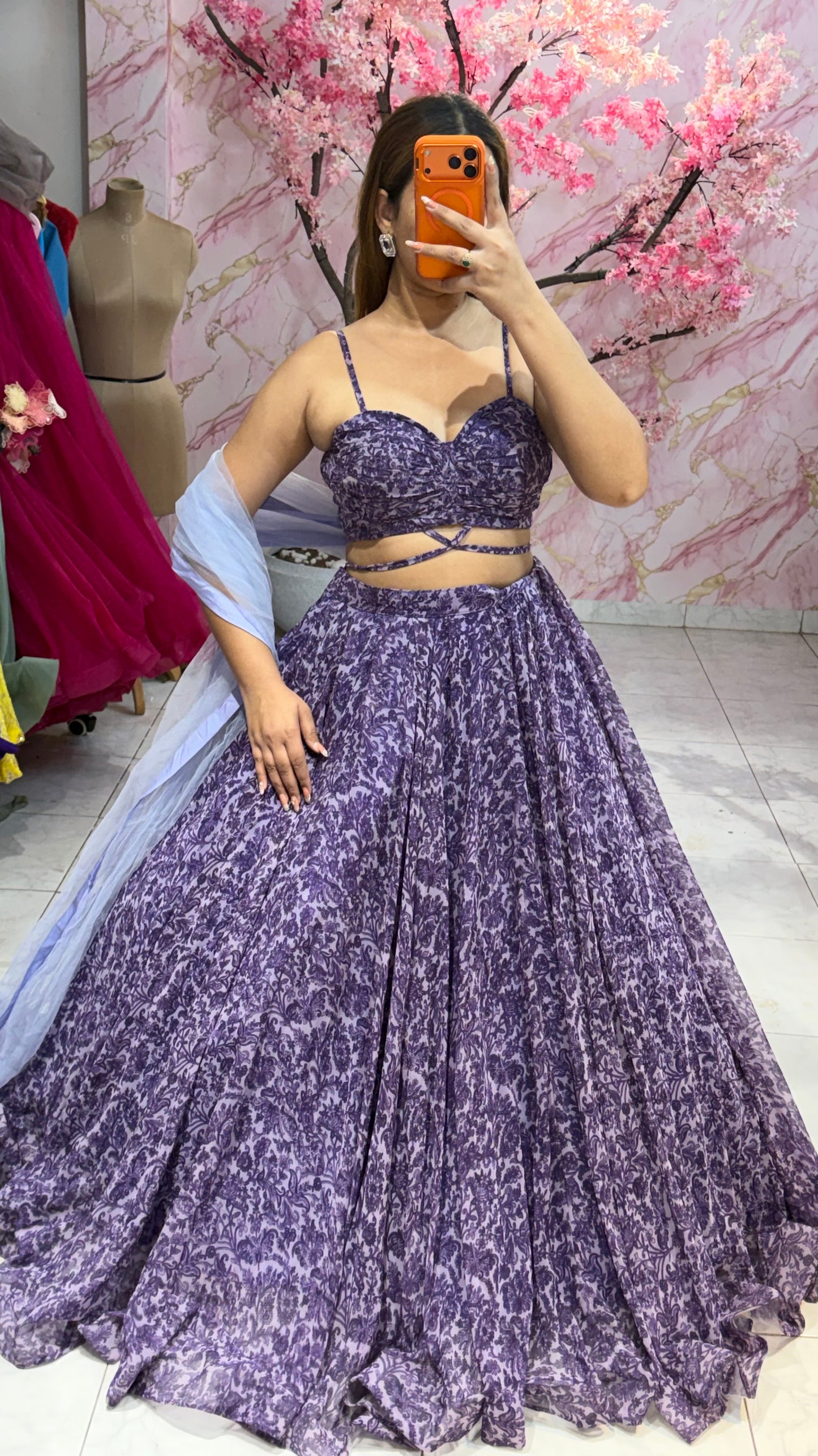Beautiful flairy lehenga 474