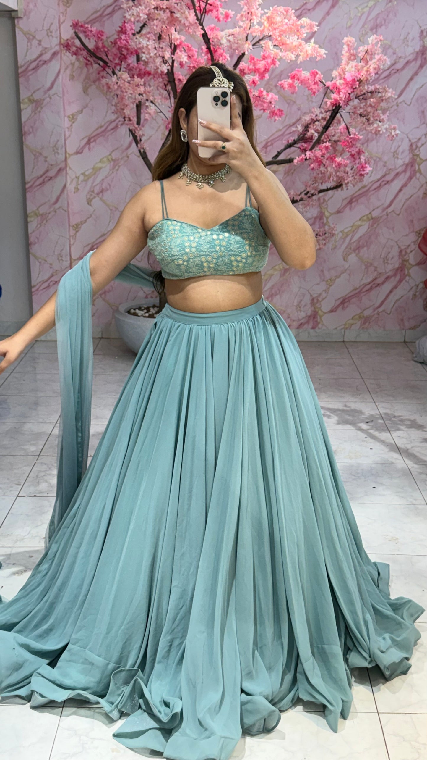 Beautiful flairy lehenga 427