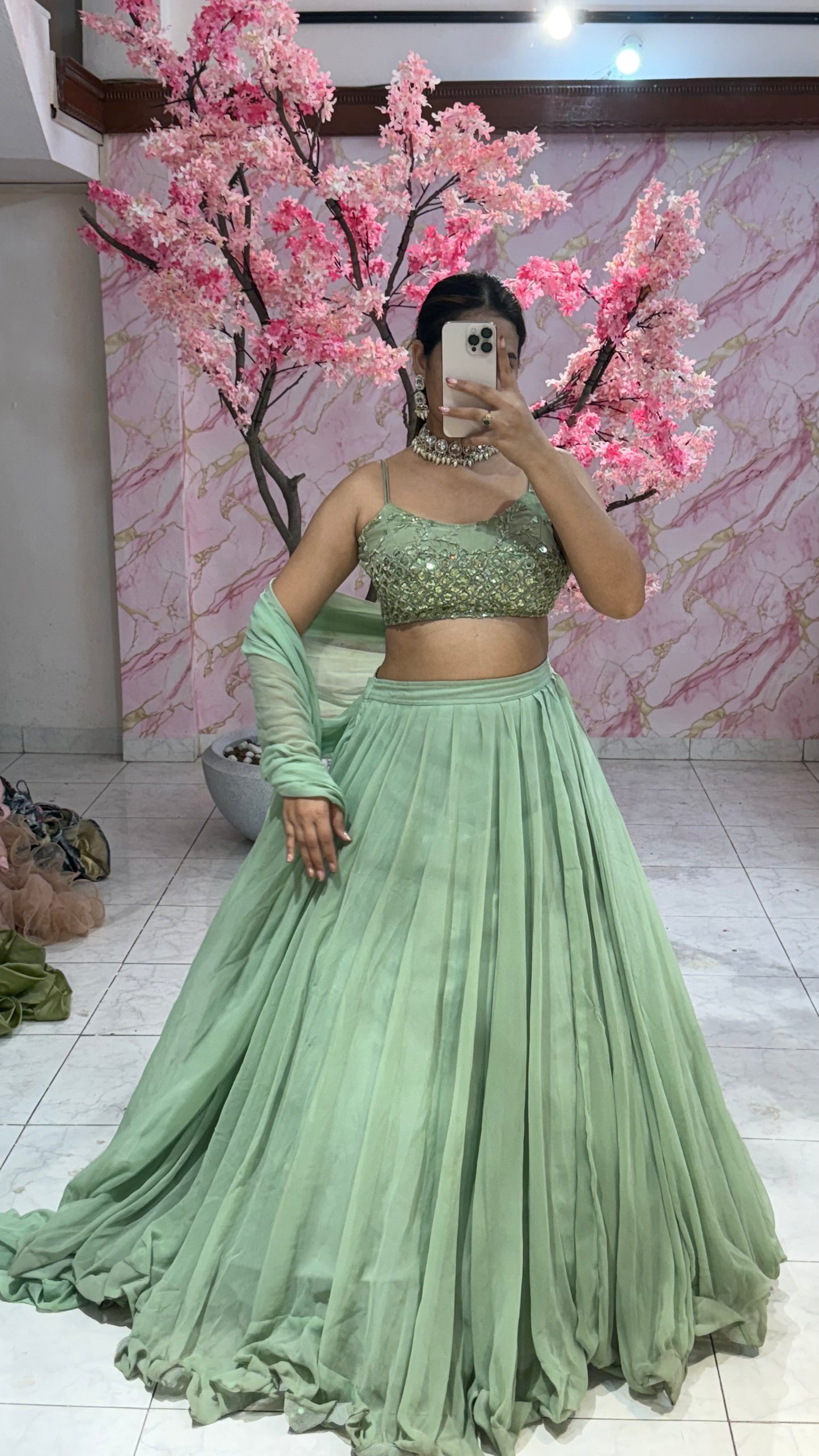 Beautiful flairy lehenga 327