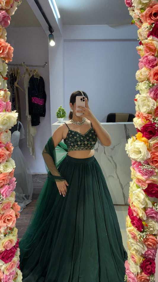Beautiful flairy lehenga 285