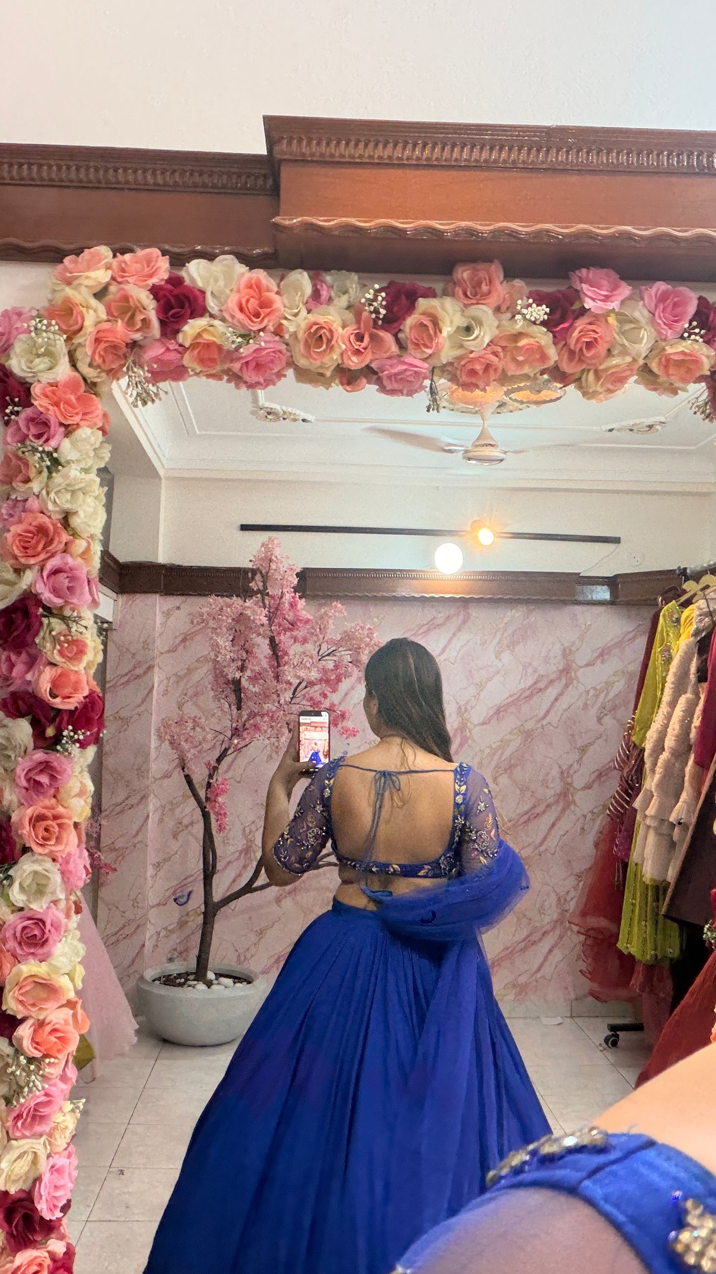 Embellished wedding lehenga 4087