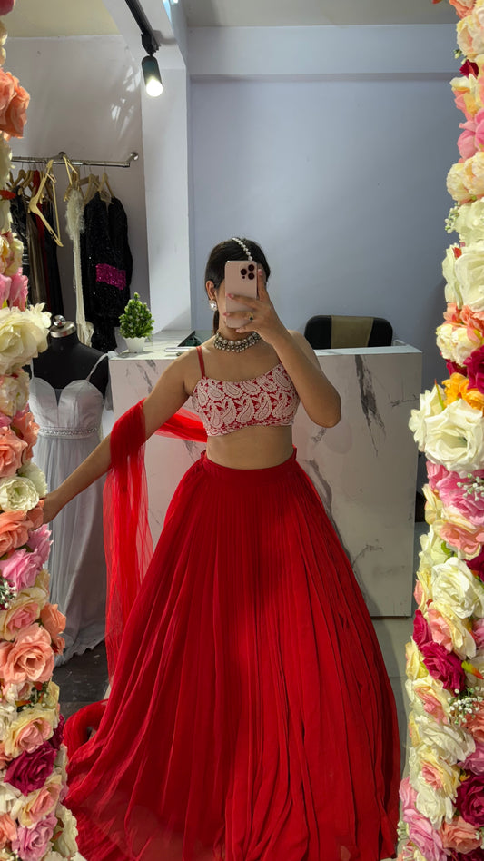 Beautiful flairy lehenga 258