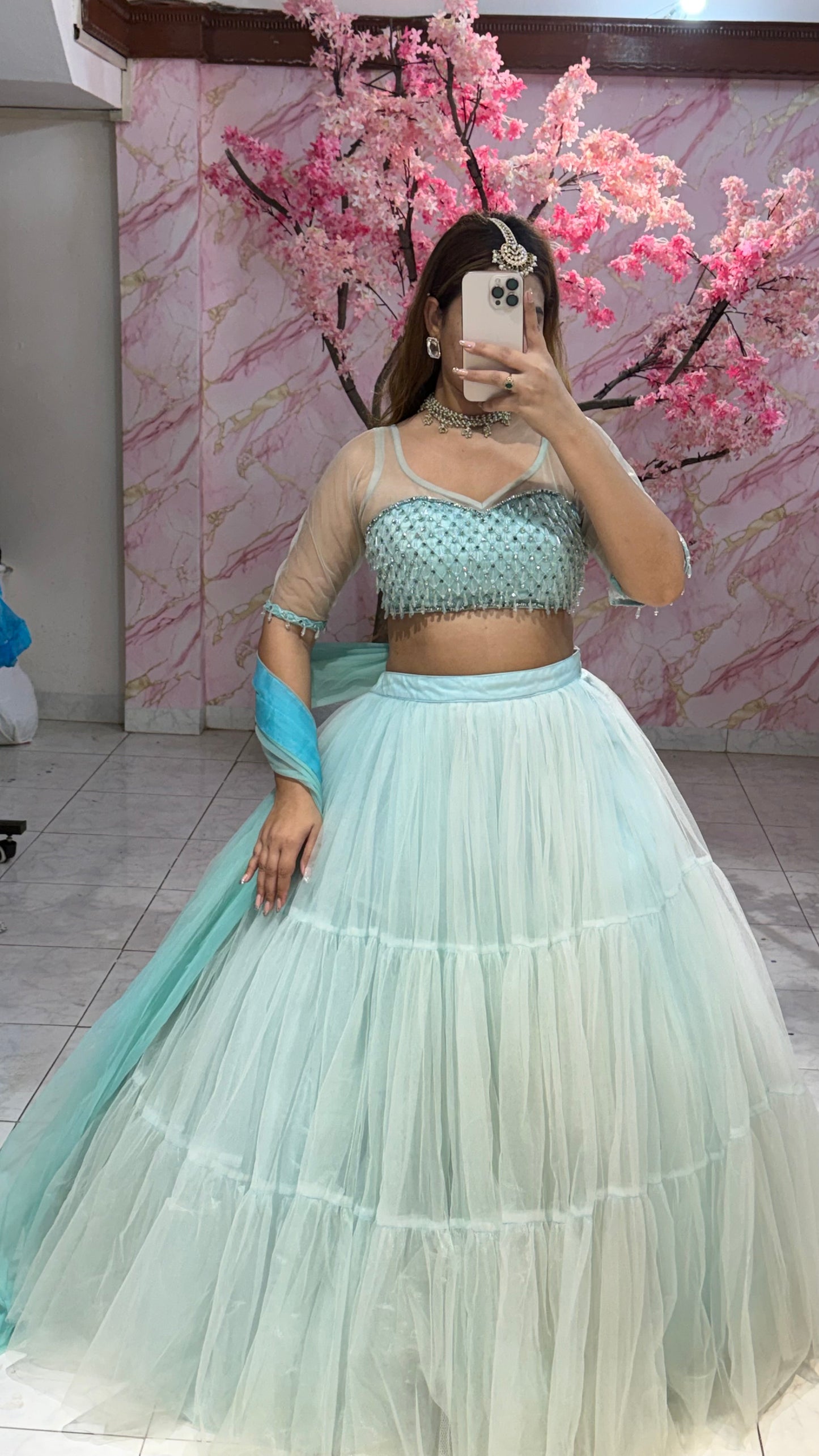 Beautiful flairy lehenga 437