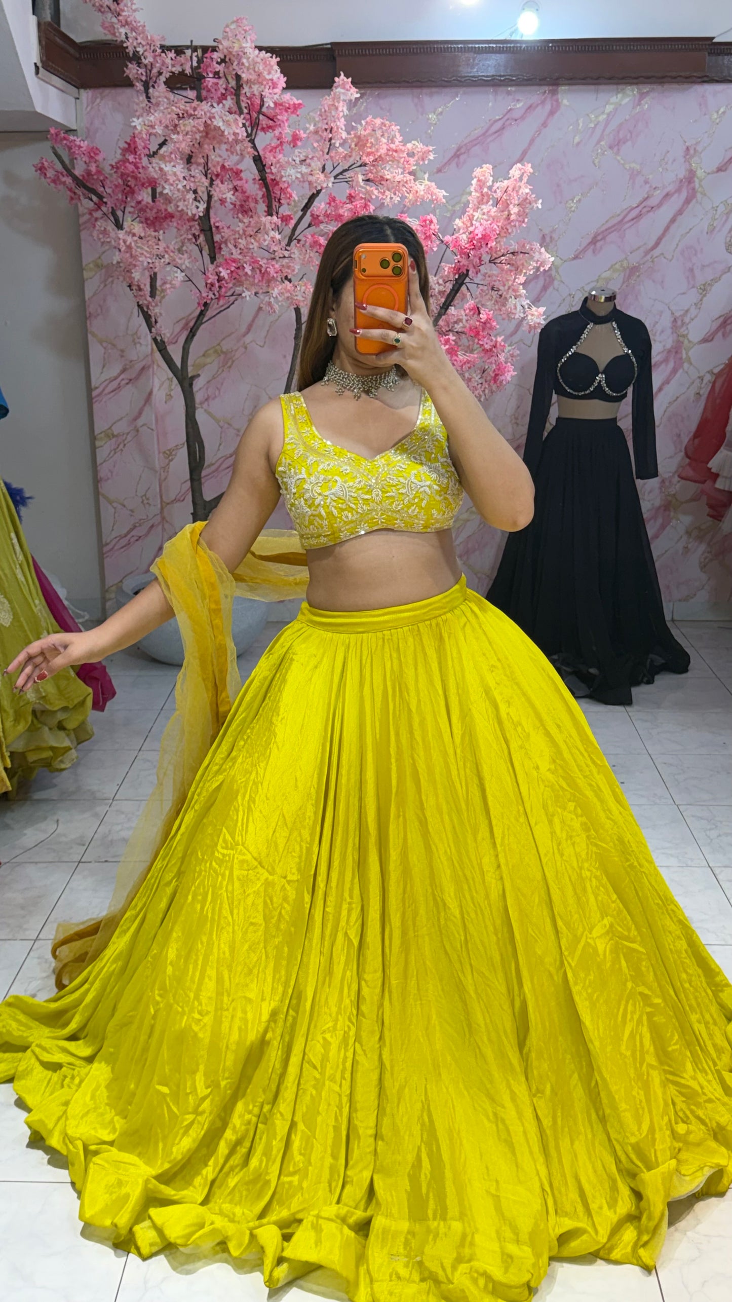 Beautiful flairy lehenga 523