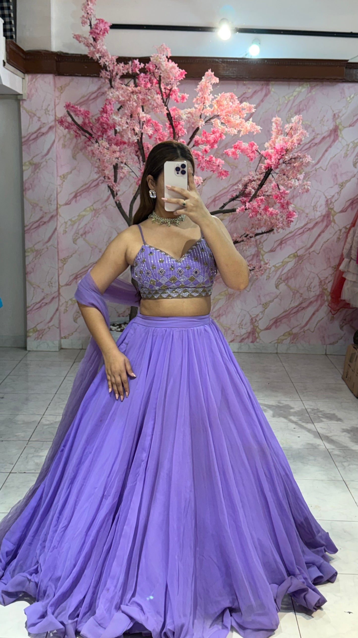 Beautiful flairy lehenga 416