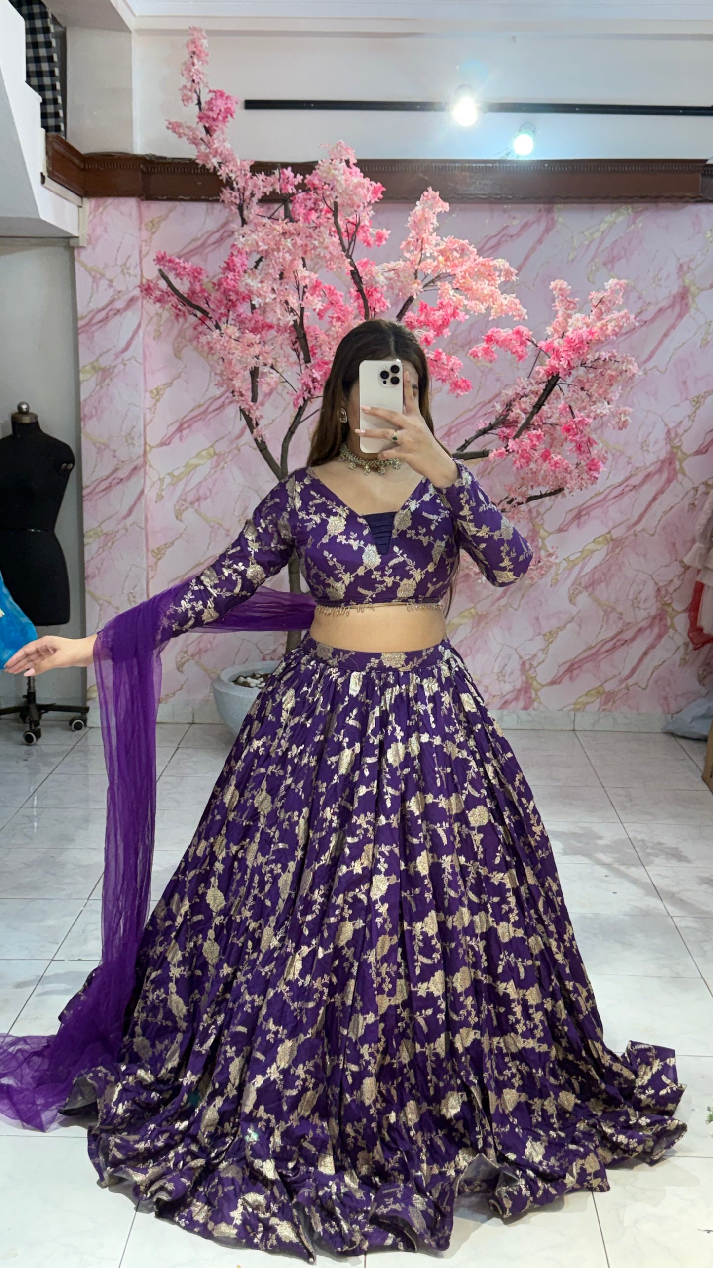 Beautiful flairy lehenga 418