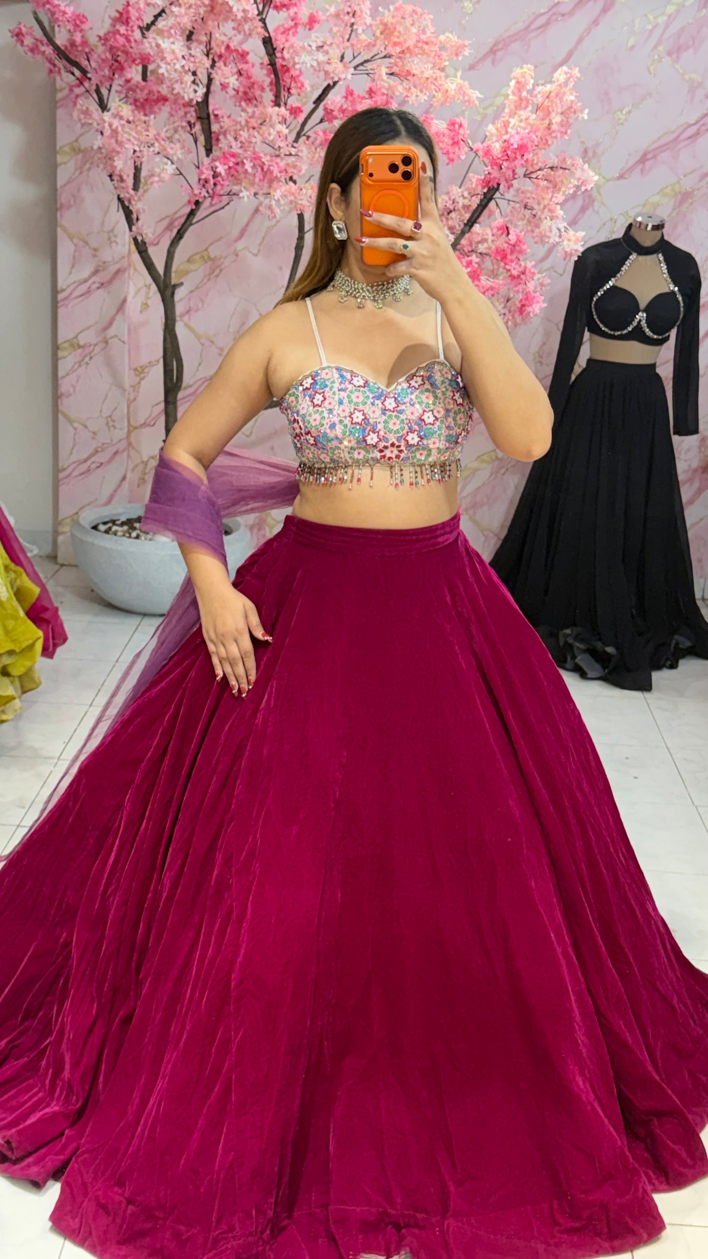 Beautiful flairy lehenga 518