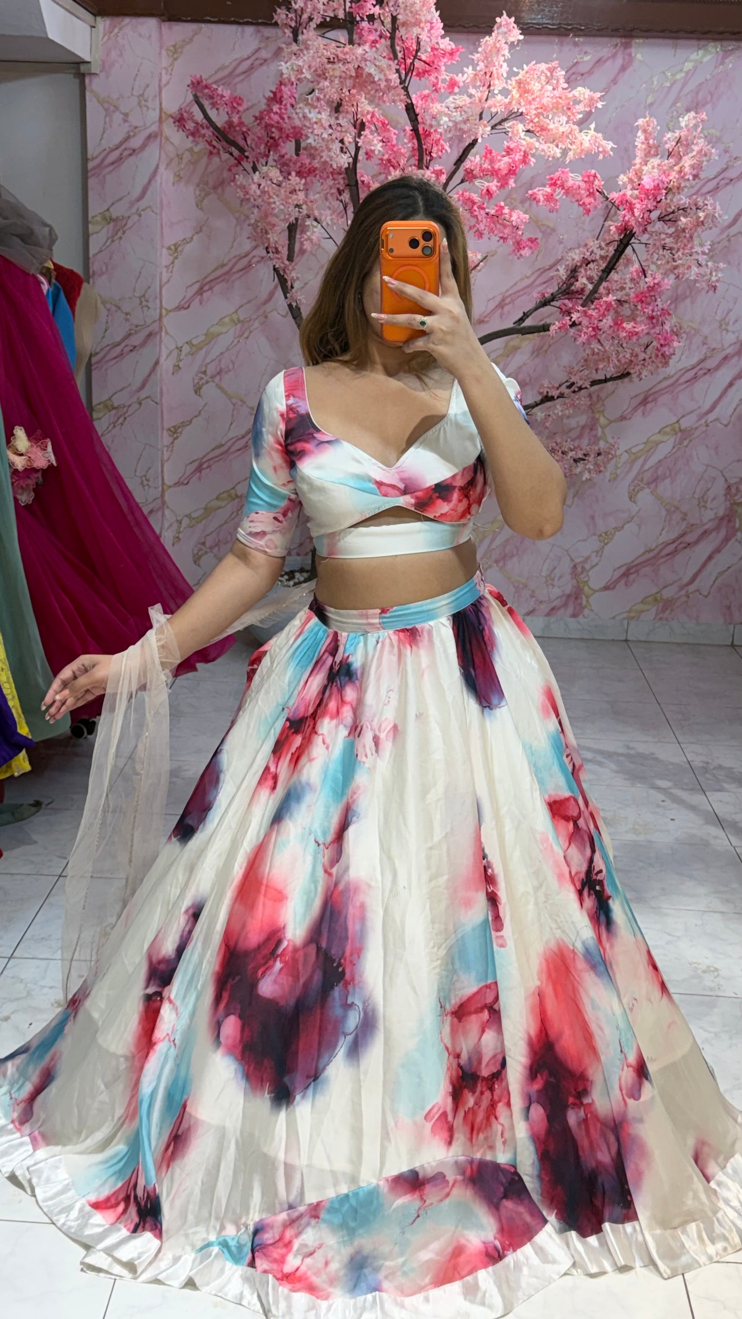 Beautiful flairy lehenga 470