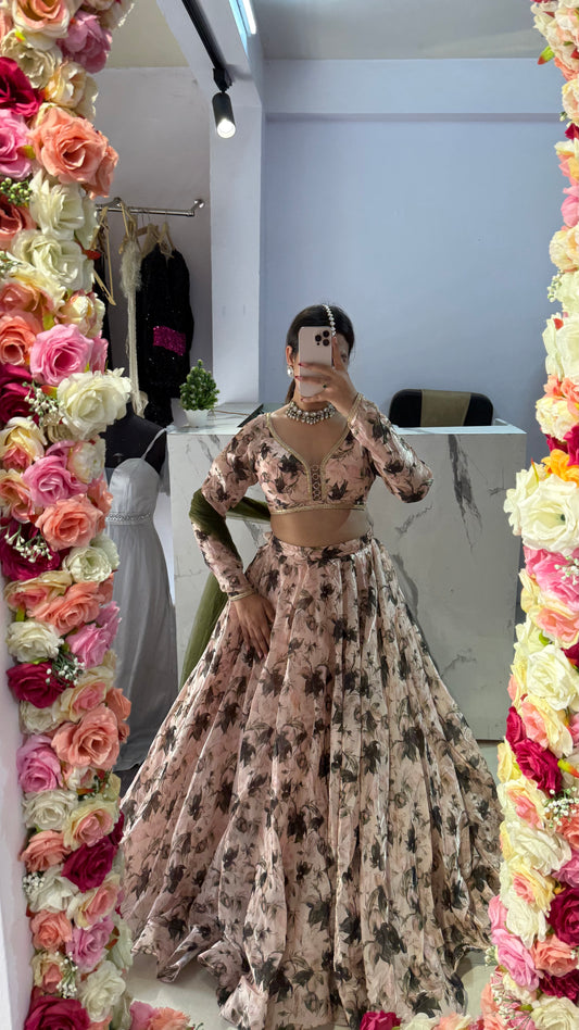 Beautiful flairy lehenga 261