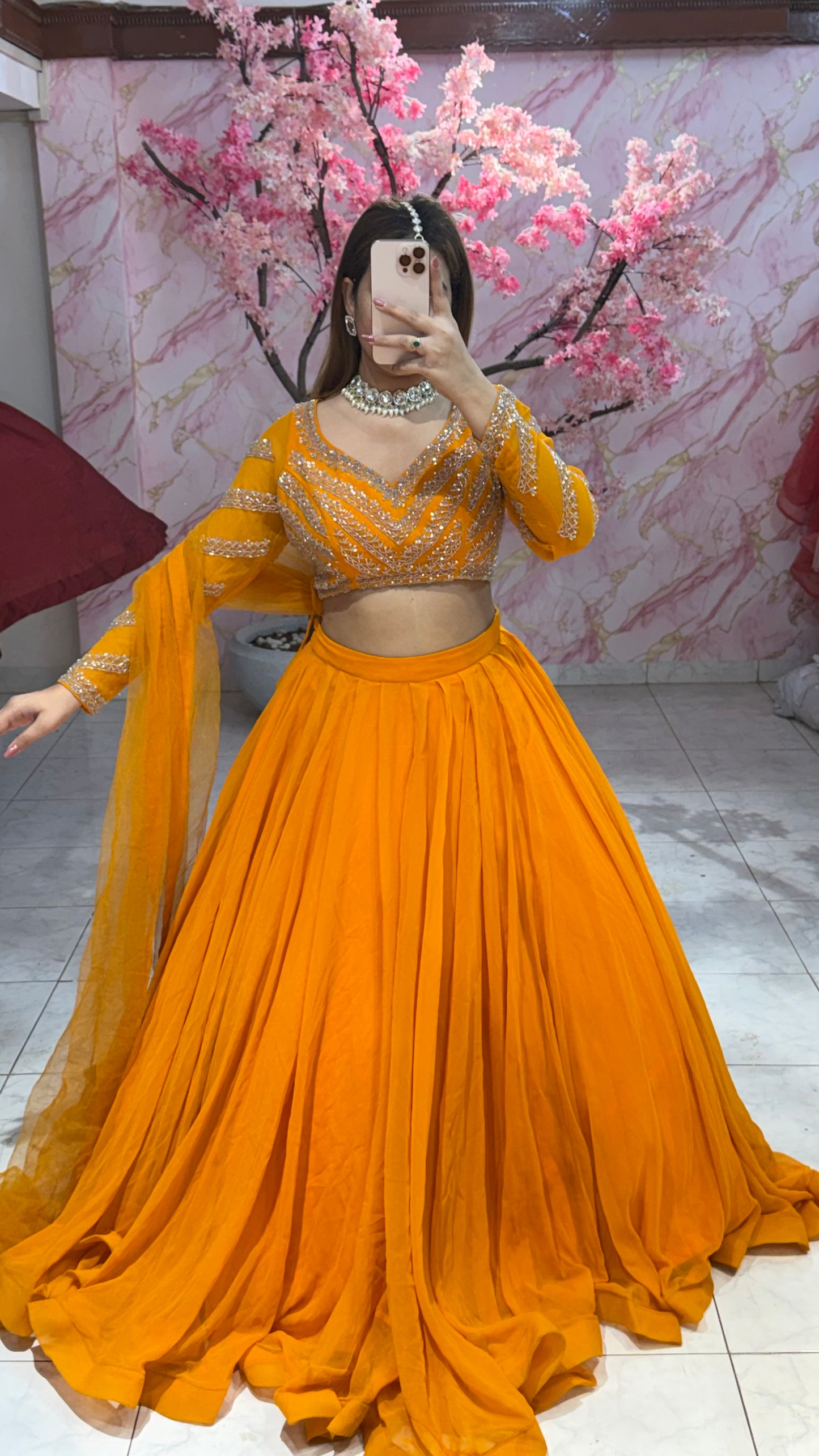 Beautiful flairy lehenga 443