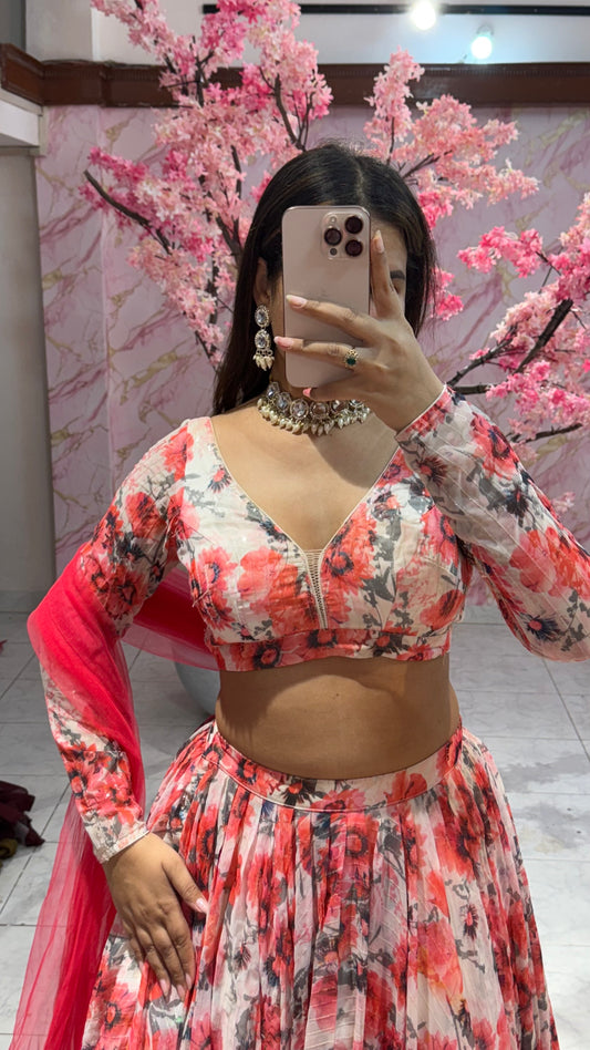 Beautiful flairy lehenga 344