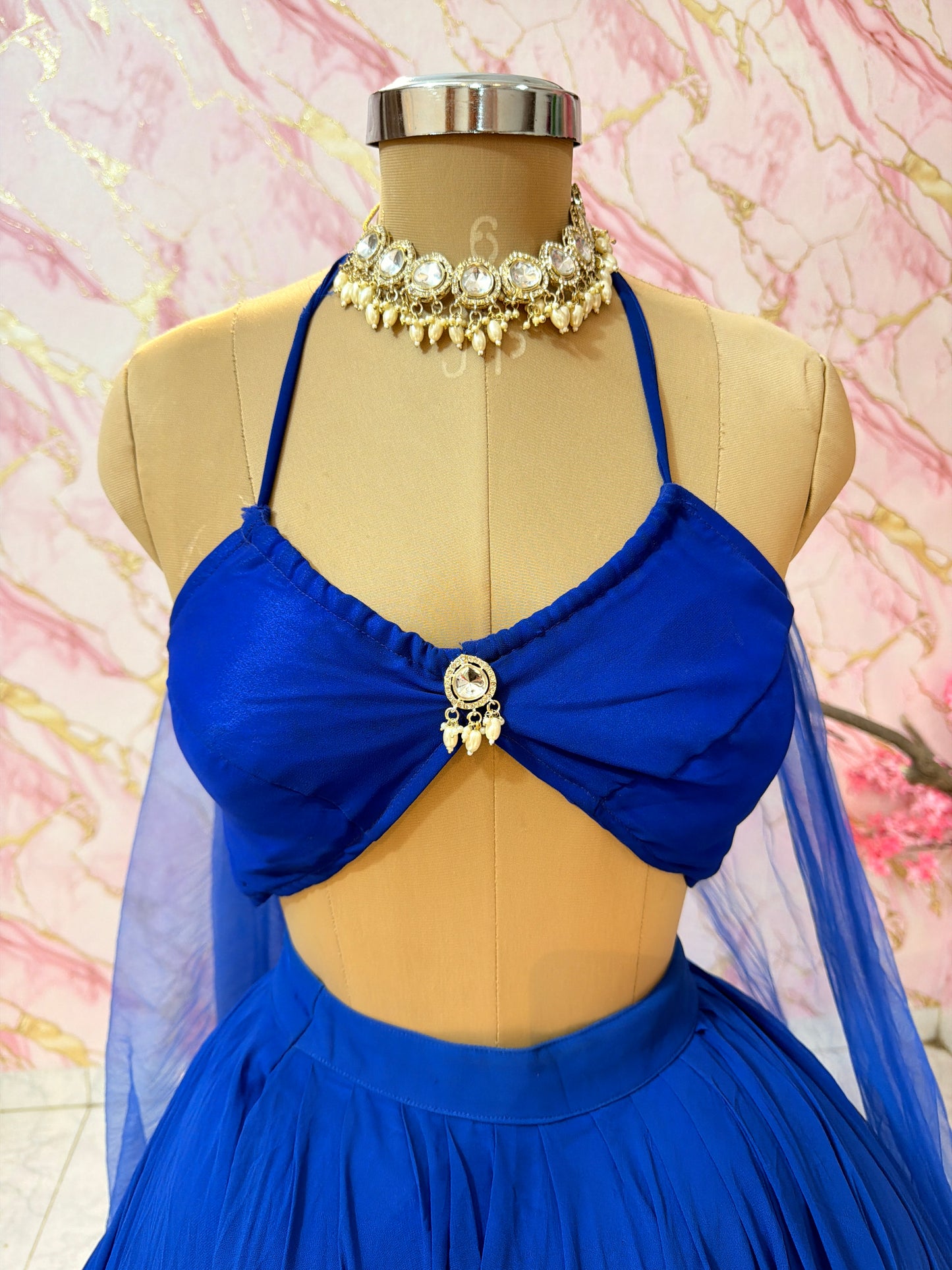 Embellished wedding lehenga 4108