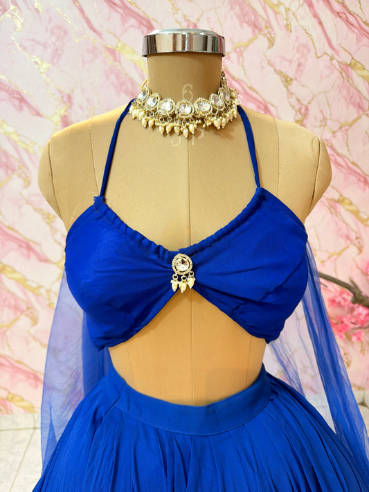 Embellished wedding lehenga 4108