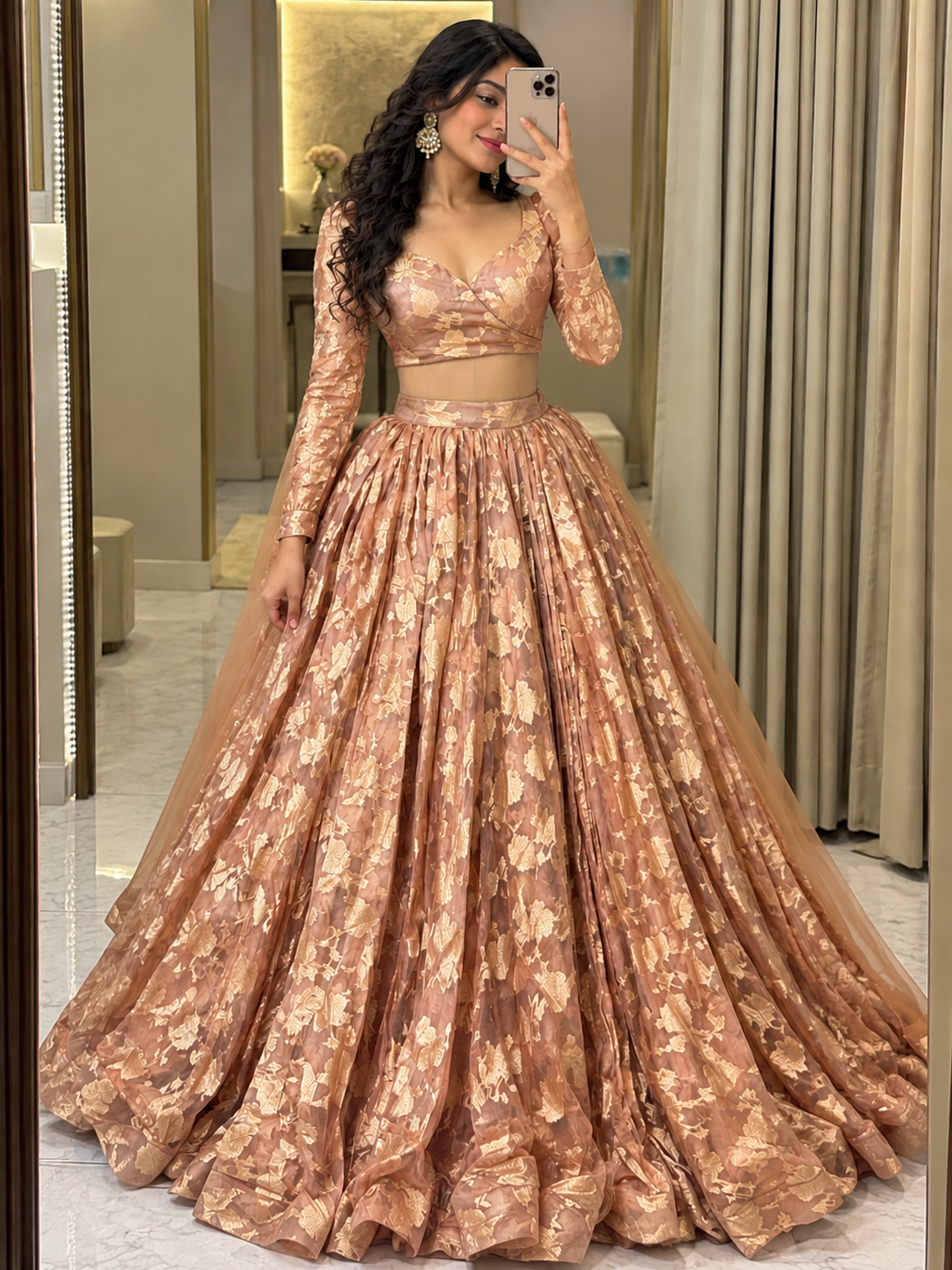Wedding lehenga 4384