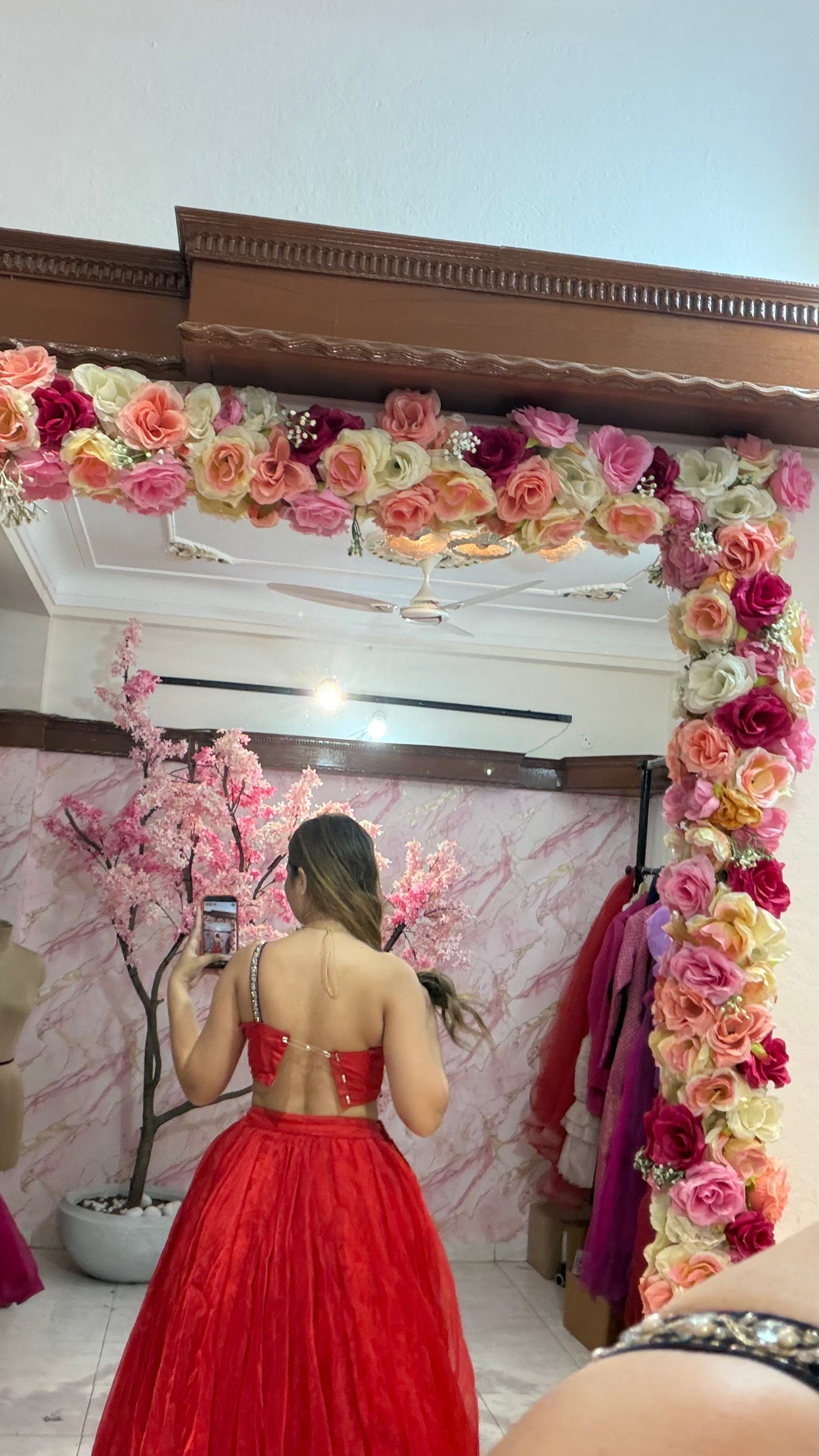 (Beautiful flairy lehenga 476