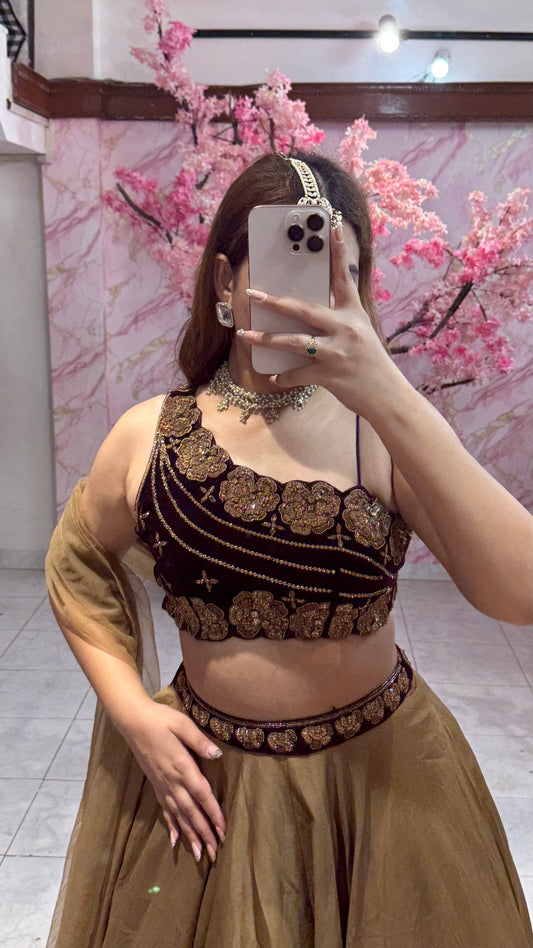 Beautiful flairy lehenga 434