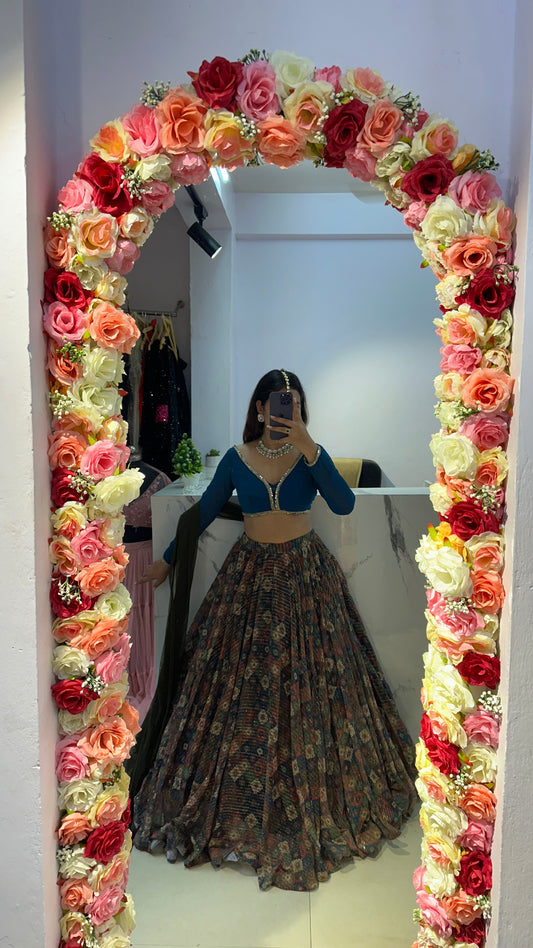 Beautiful bridesmaid lehenga 047