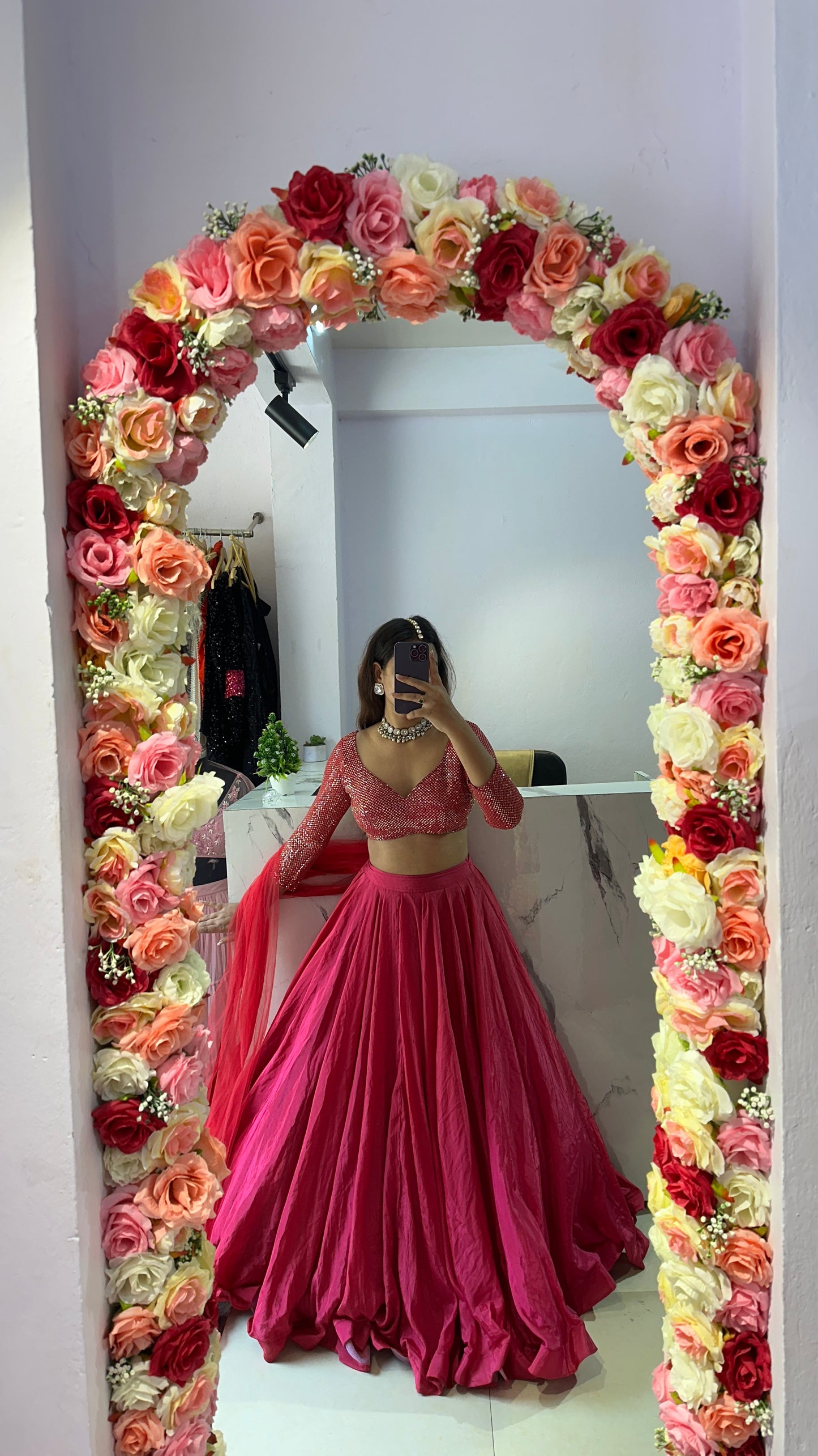 Beautiful bridesmaid lehenga 048