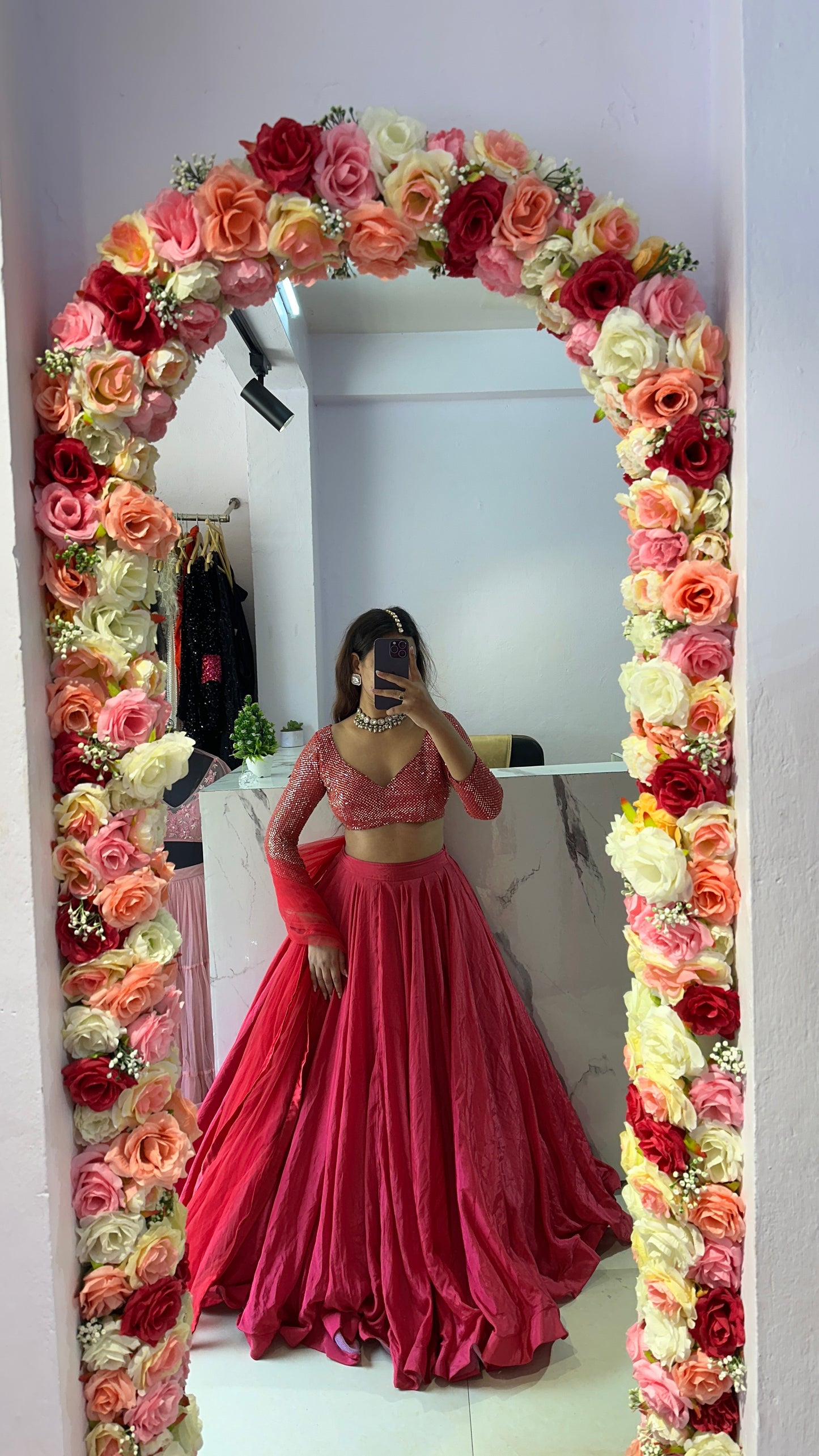 Beautiful bridesmaid lehenga 048