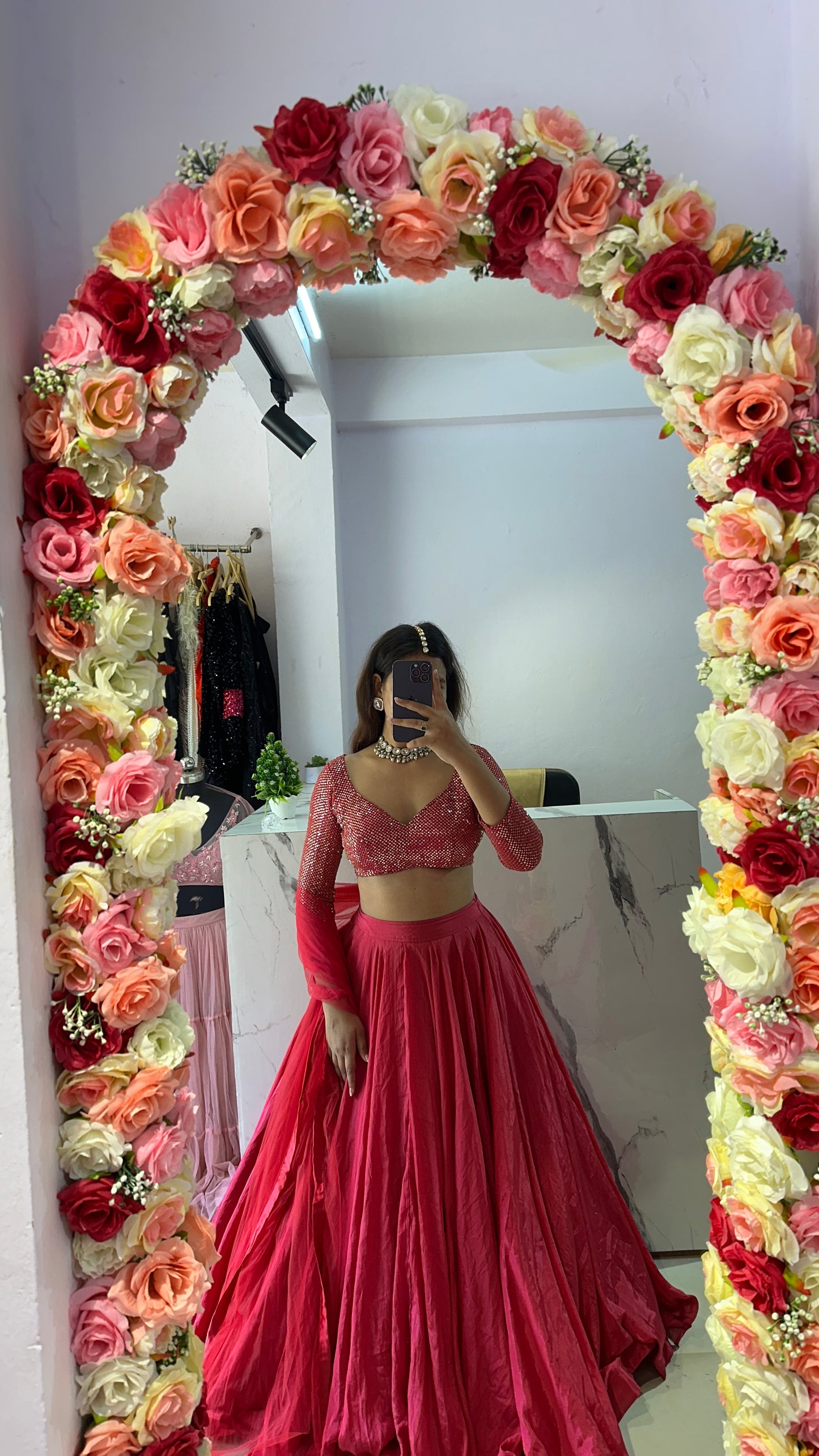 Beautiful bridesmaid lehenga 048