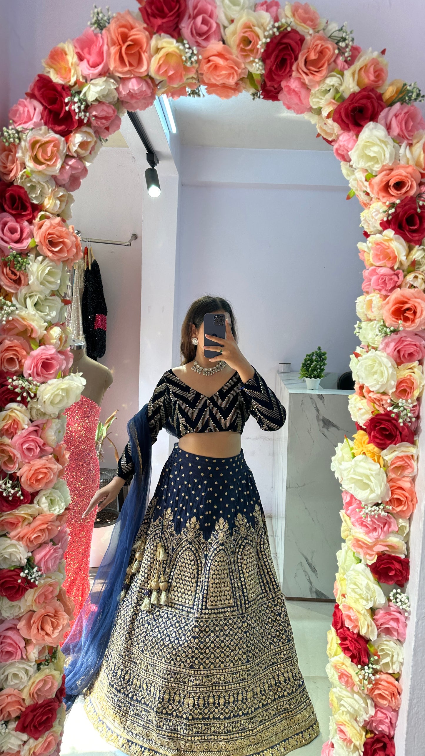 Beautiful bridesmaid lehenga 067